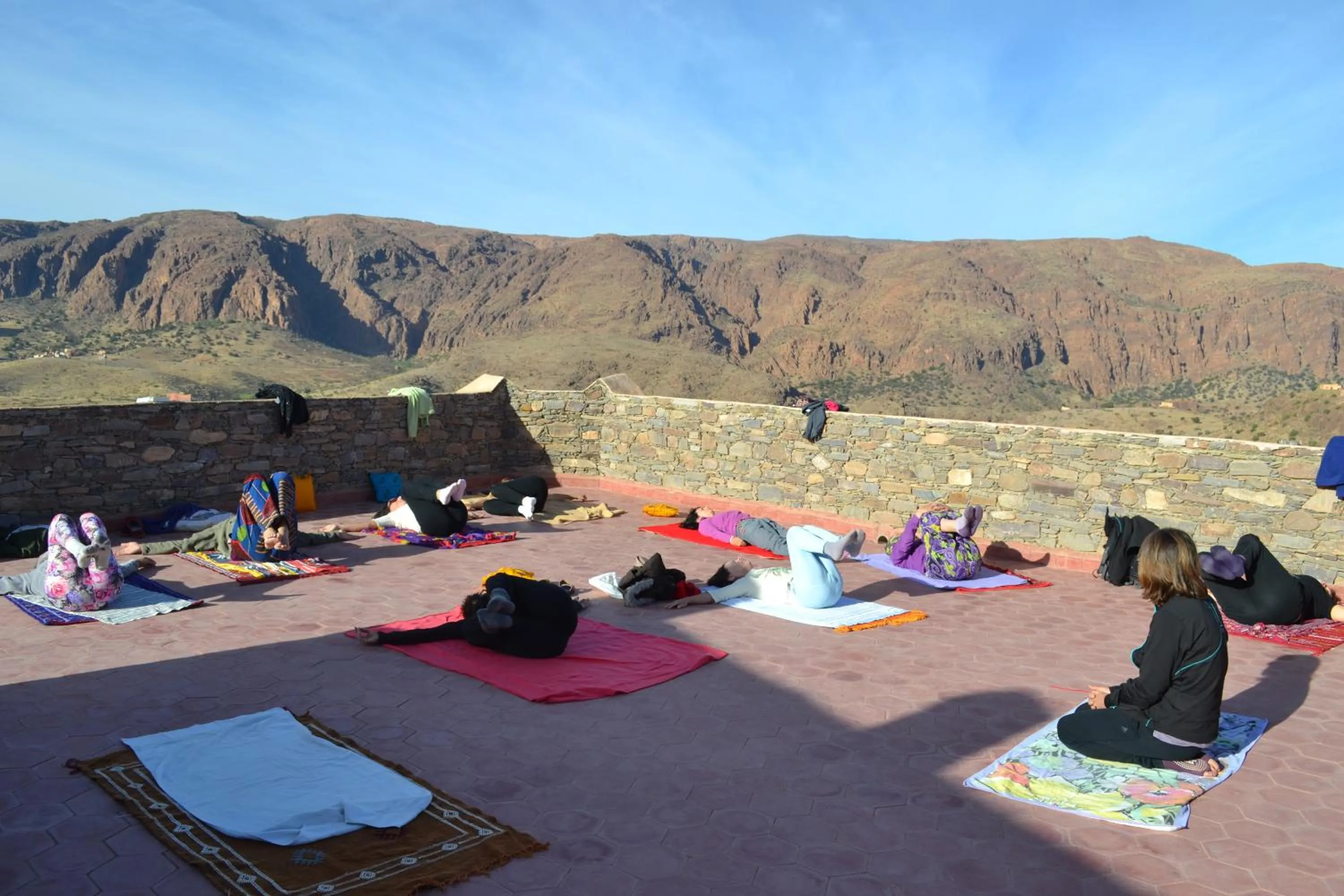Balcony/Terrace in Tizourgane Kasbah