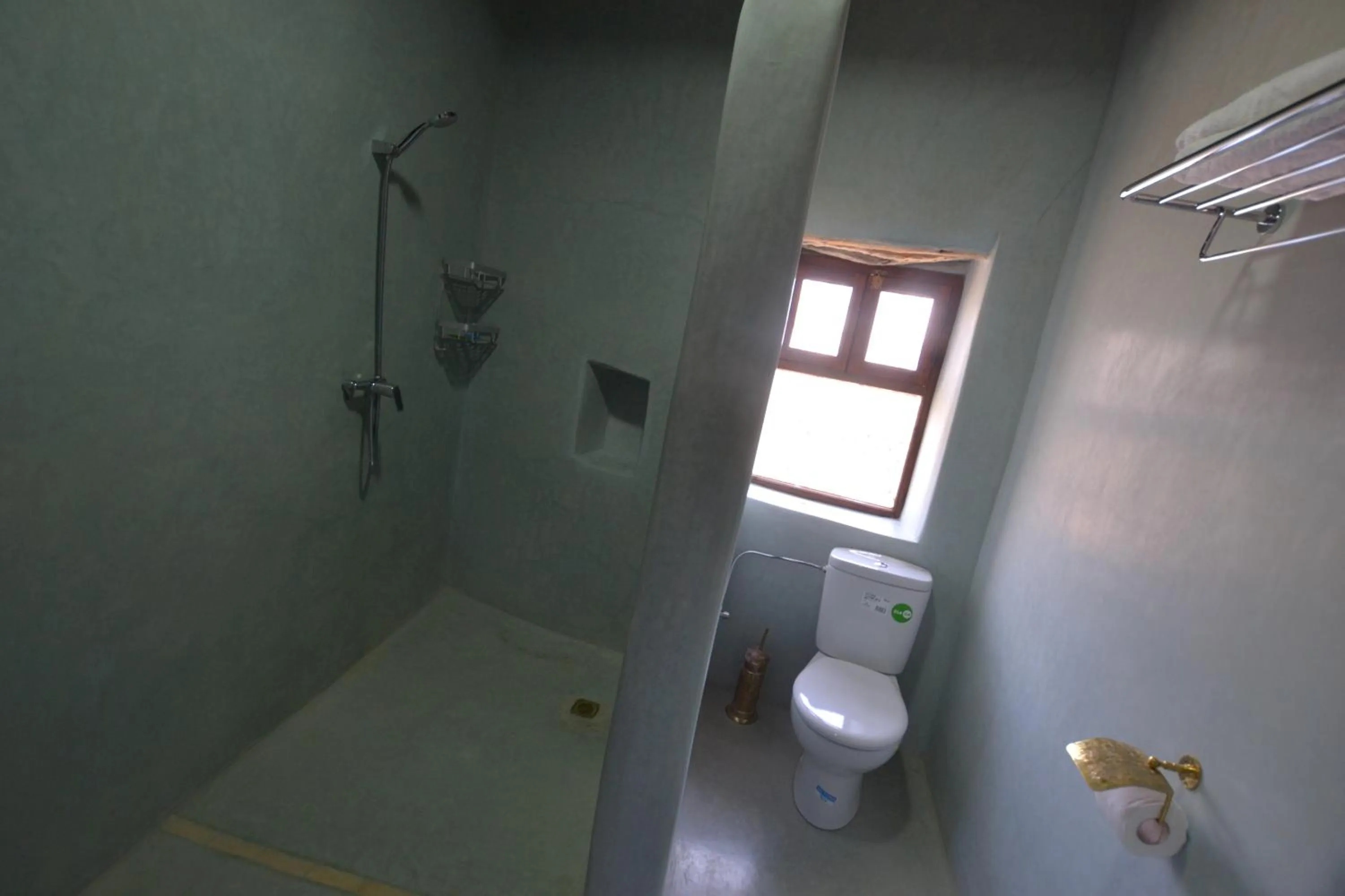 Shower in Tizourgane Kasbah