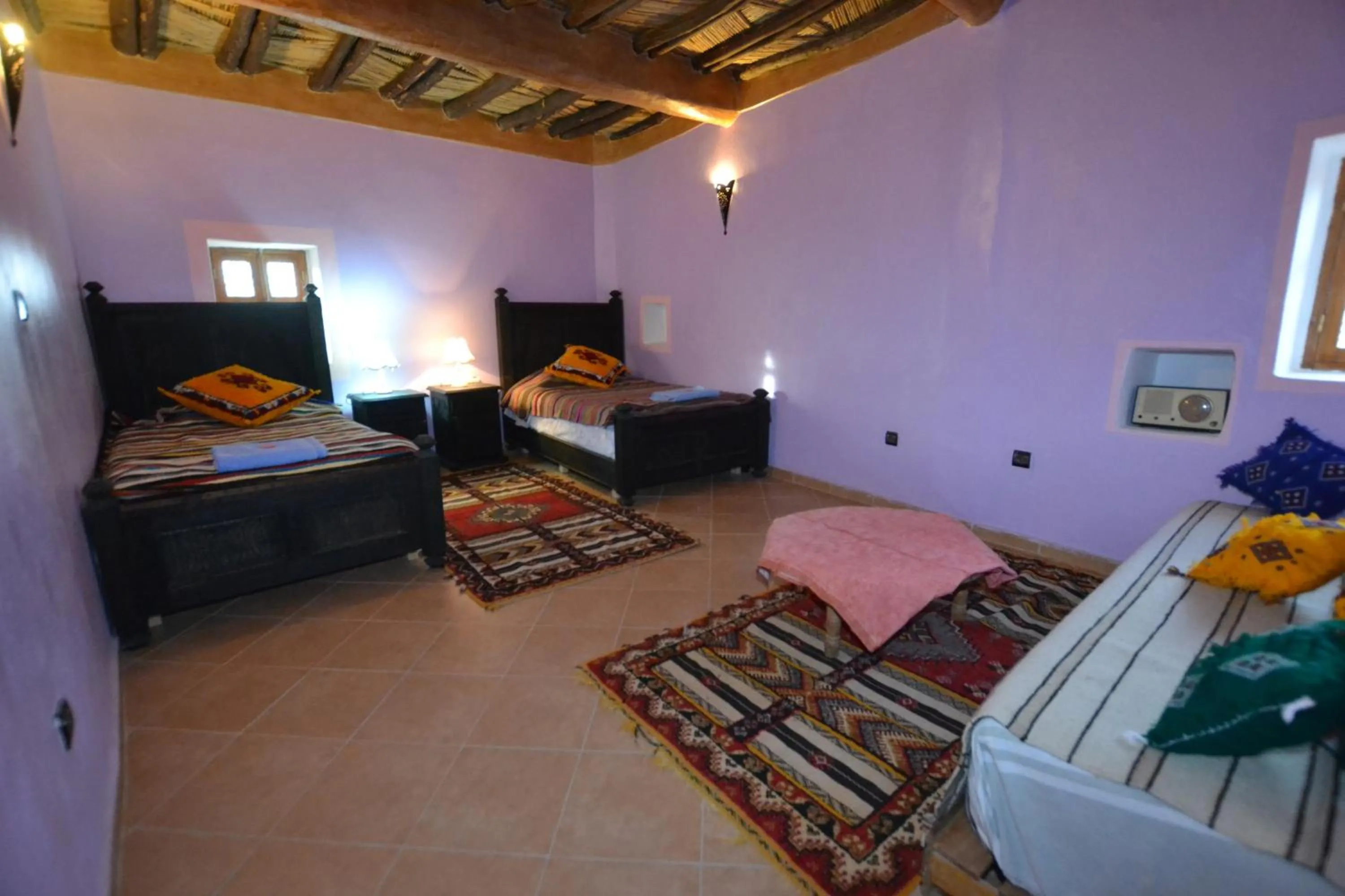 Patio, Bed in Tizourgane Kasbah