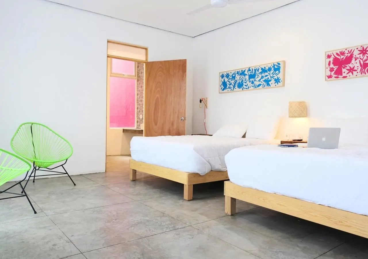 Photo of the whole room, Bed in Hotel Mamá Carlota