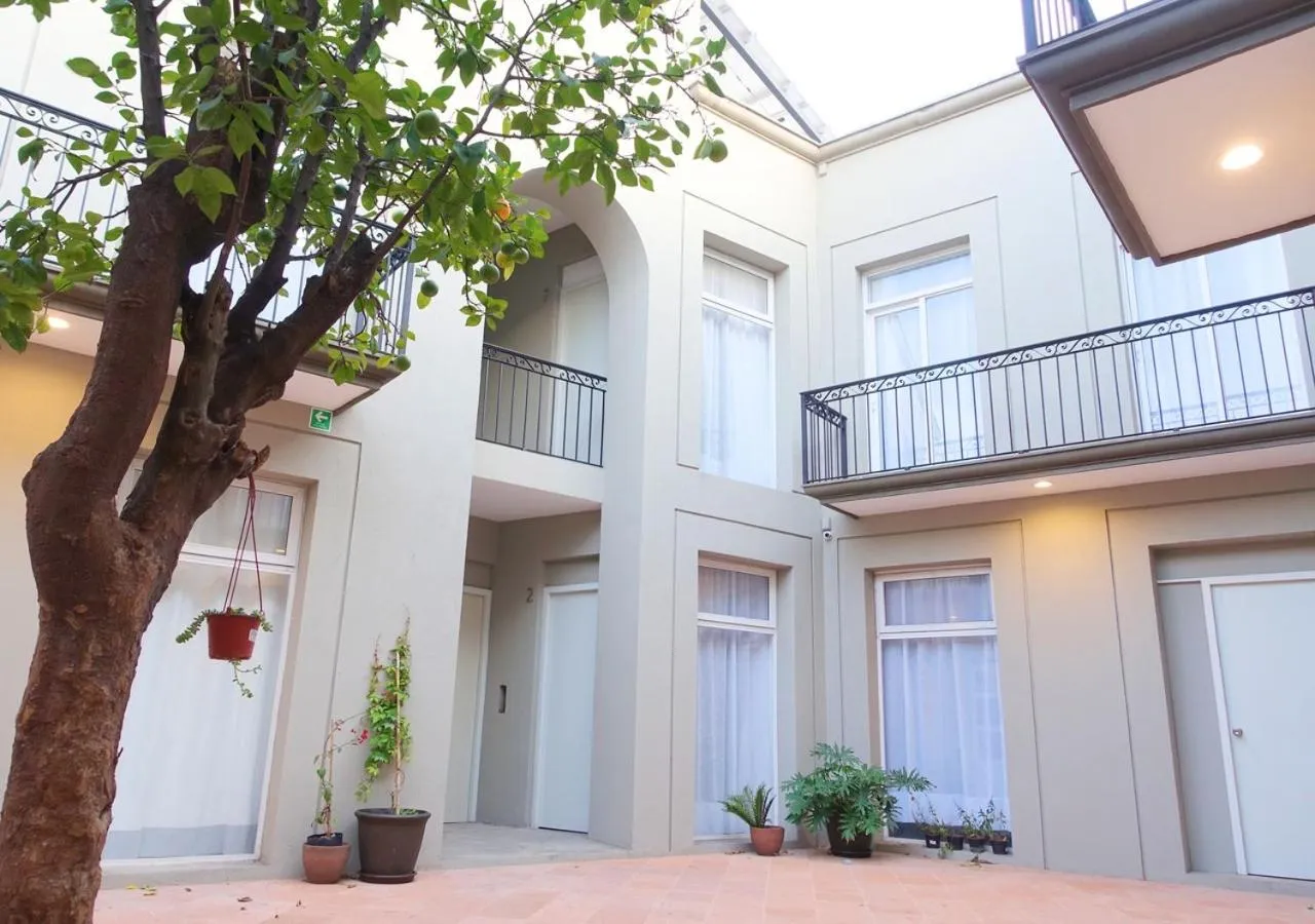 Patio in Hotel Mamá Carlota