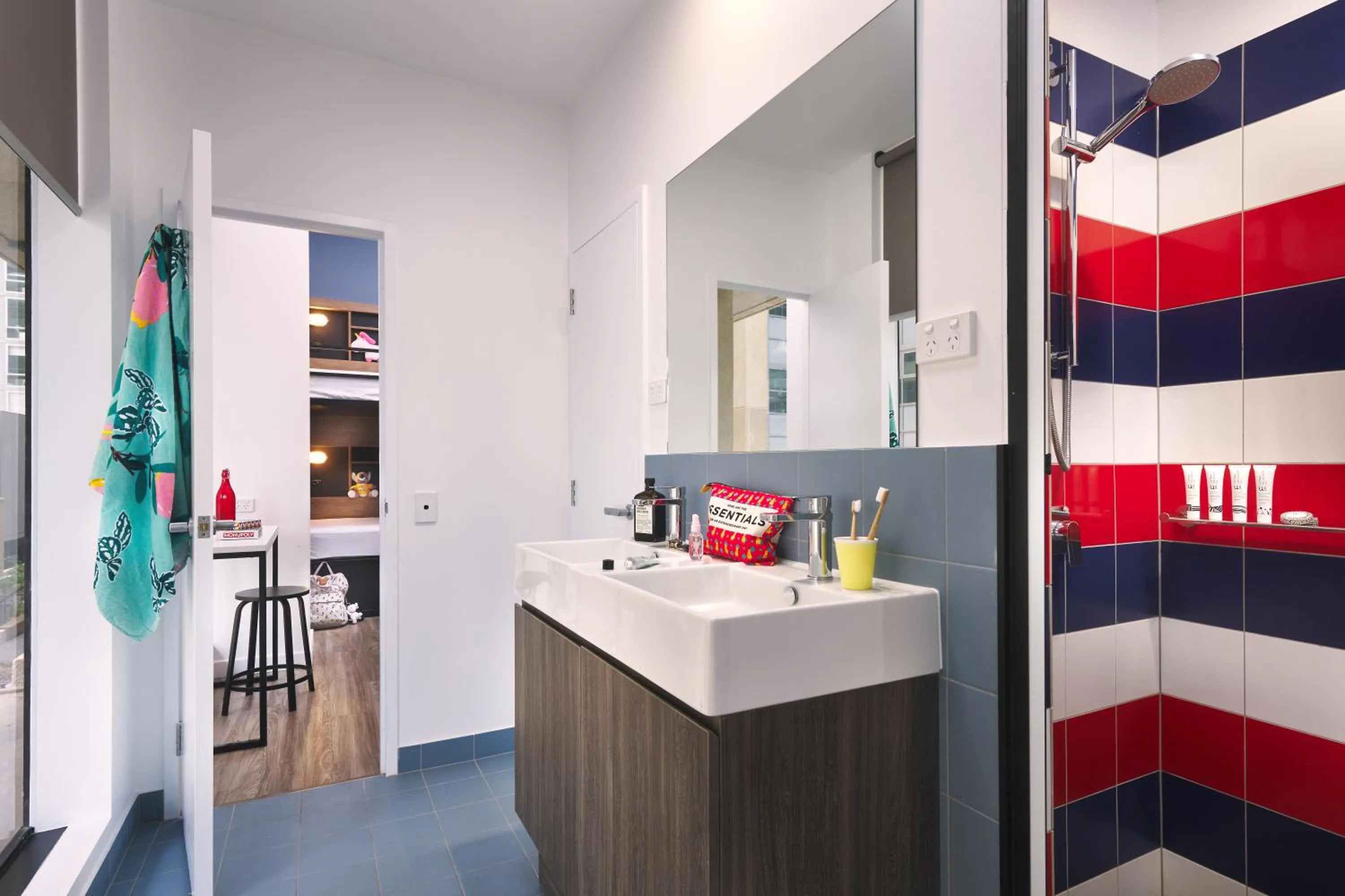 Bathroom in Hostel G Perth