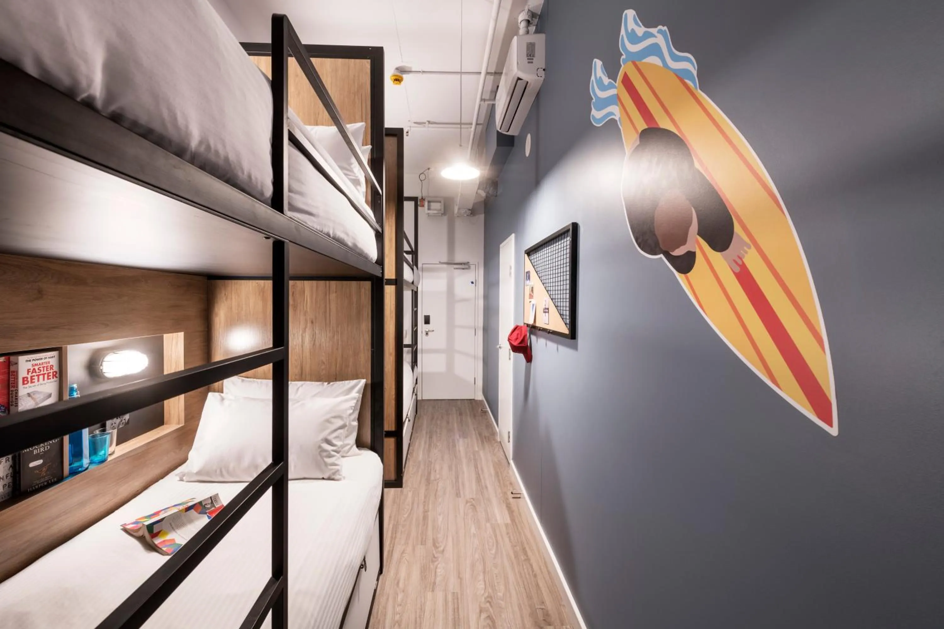 Bedroom, Bed in Hostel G Perth