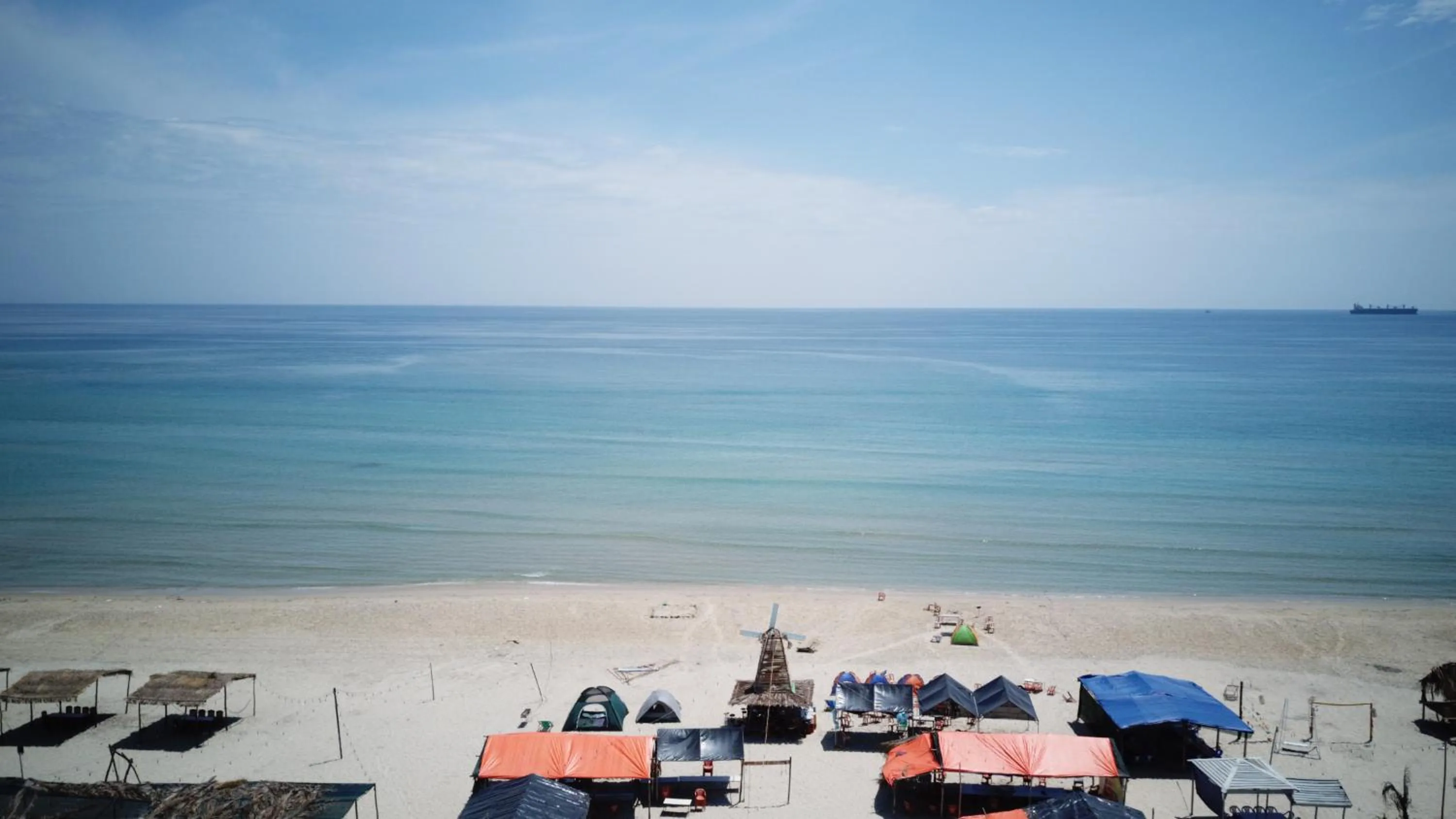 Beach in CANH DUONG MOTEL