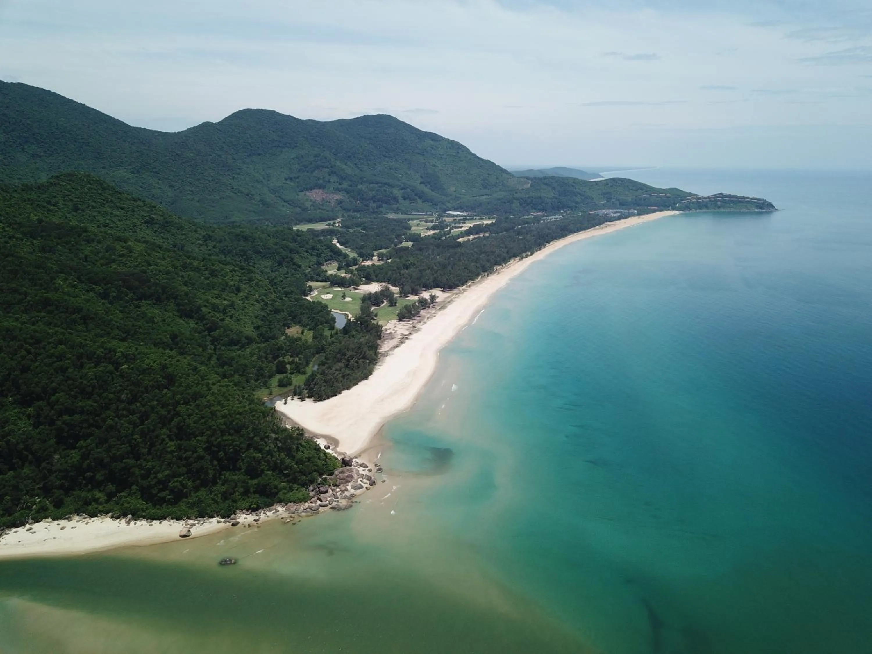 Beach in CANH DUONG MOTEL