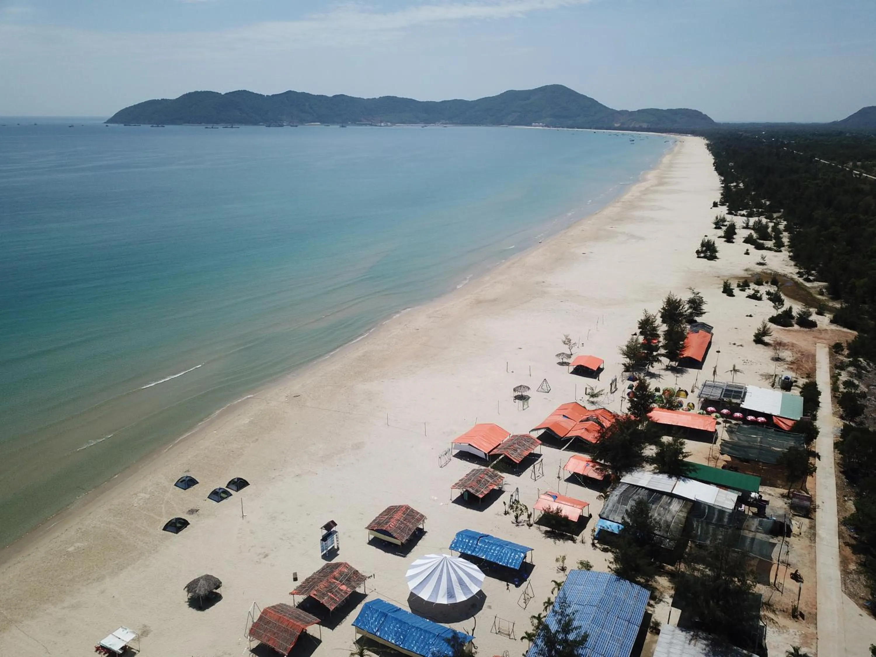 Beach in CANH DUONG MOTEL