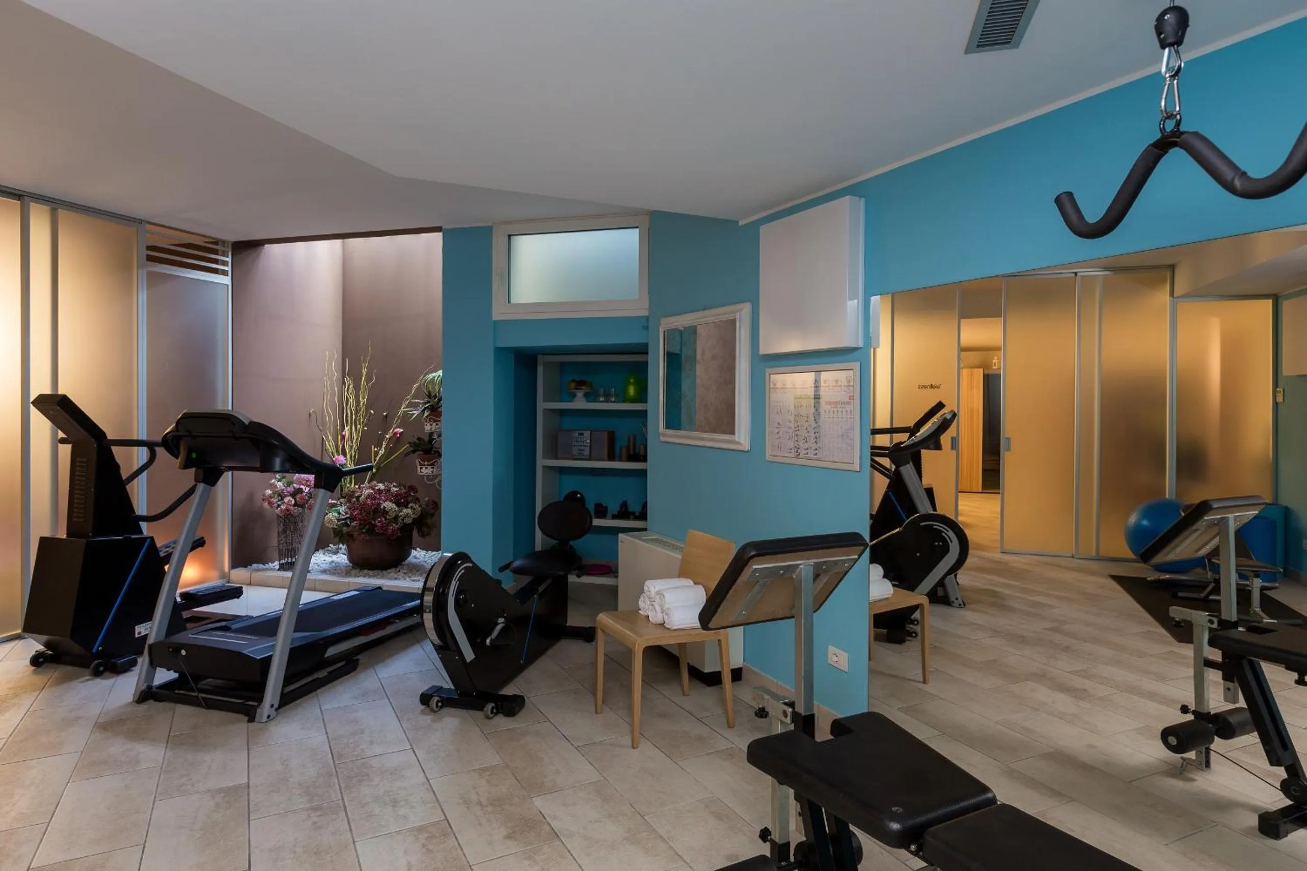 Fitness centre/facilities in Hotel Acquadolce