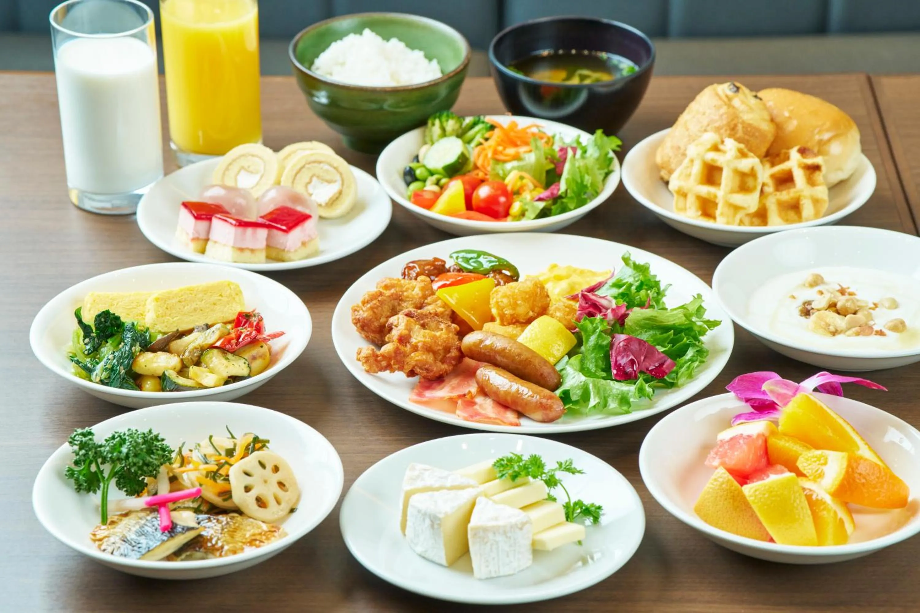 Breakfast in Best Western Plus Hotel Fino Osaka Kitahama