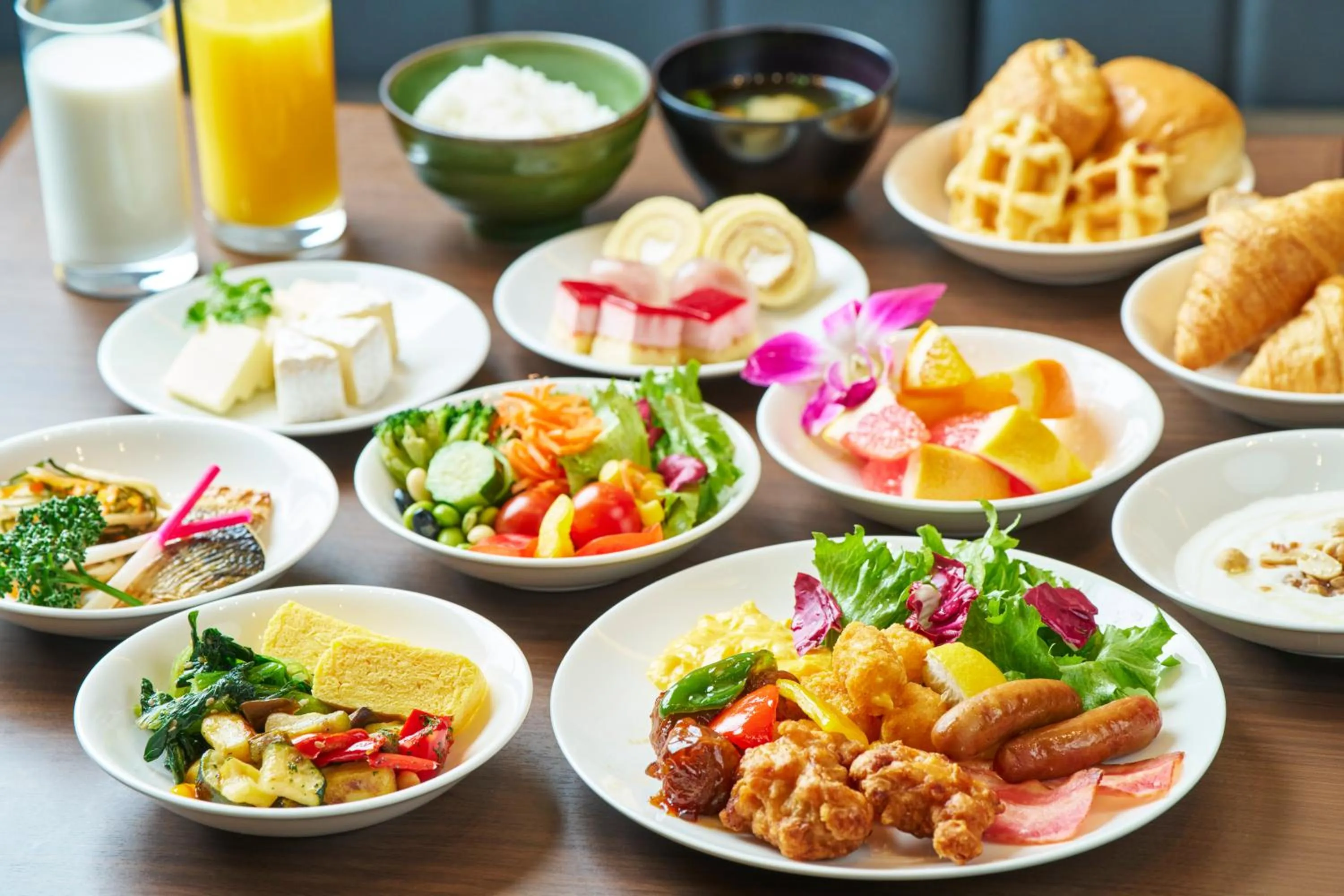 Breakfast in Best Western Plus Hotel Fino Osaka Kitahama