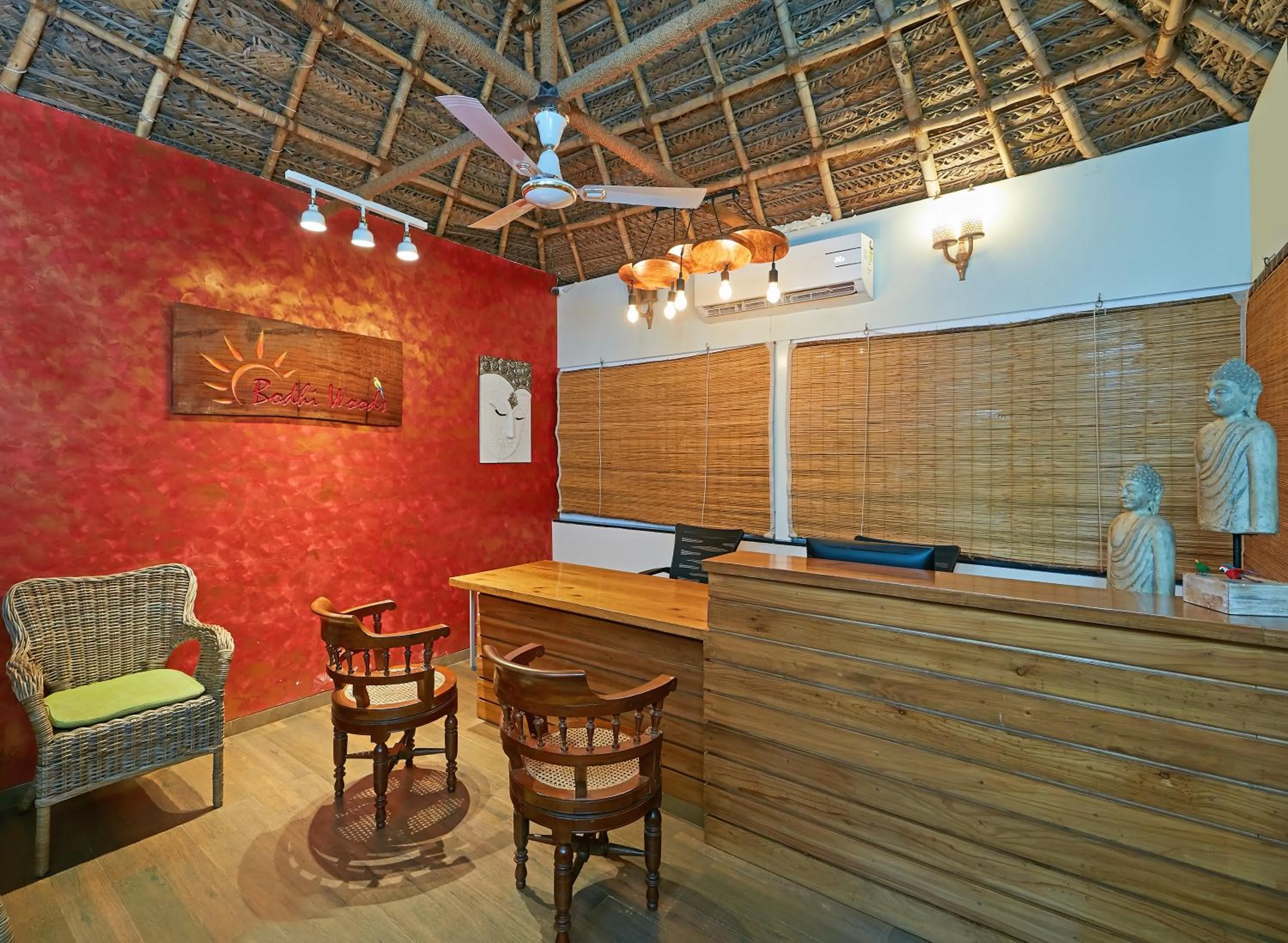 Lobby or reception in Bodhiwoods Resorts