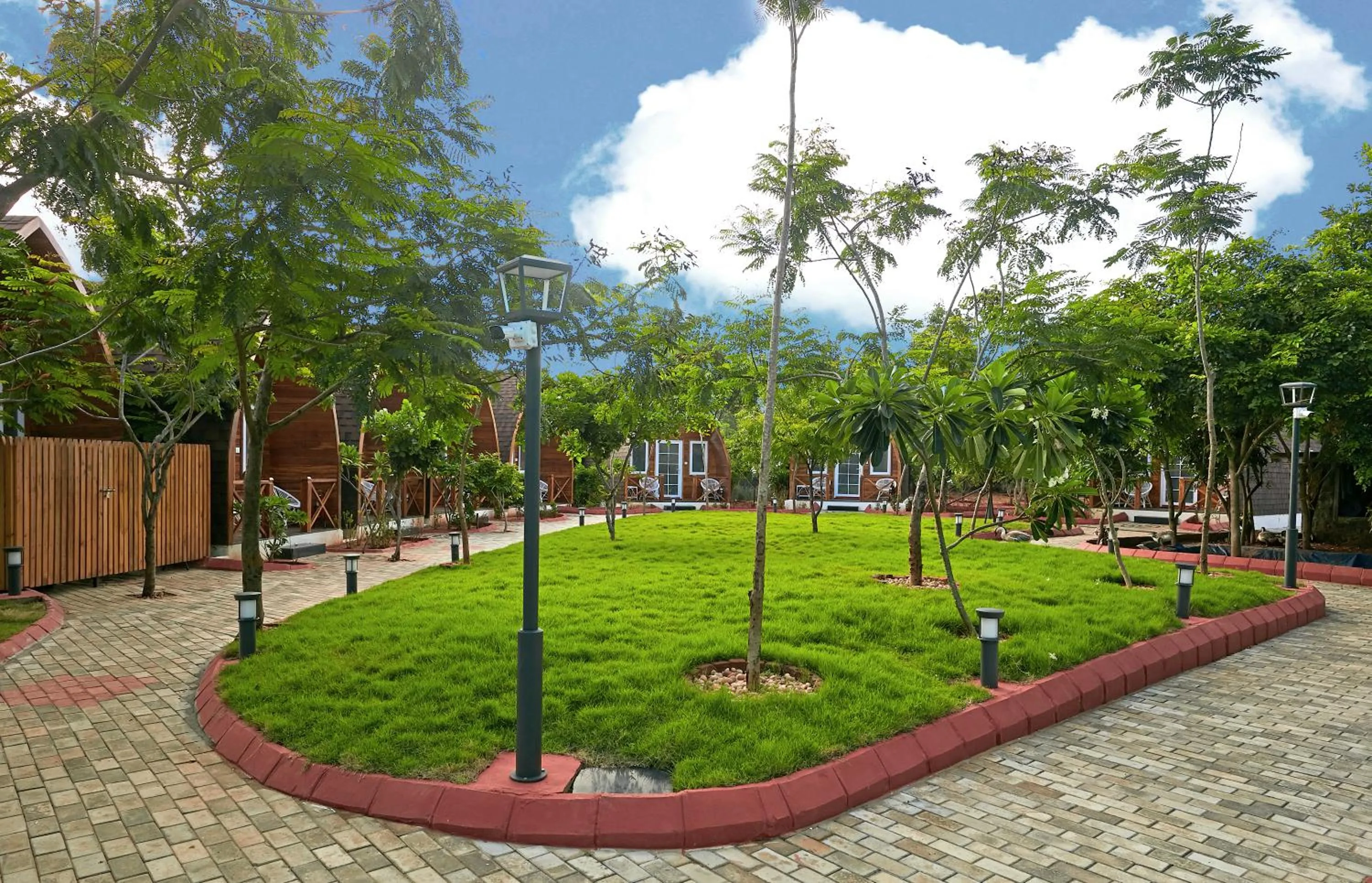 Garden in Bodhiwoods Resorts