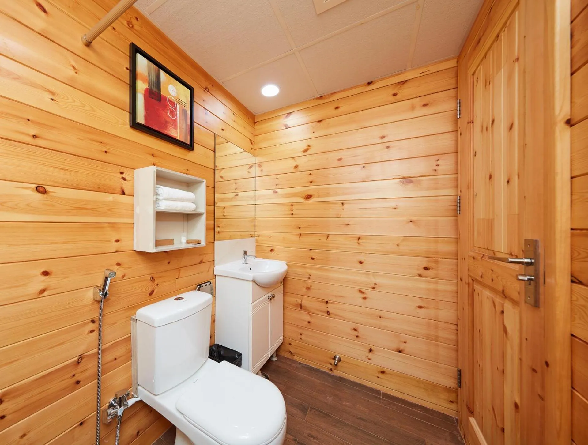 Bathroom in Bodhiwoods Resorts