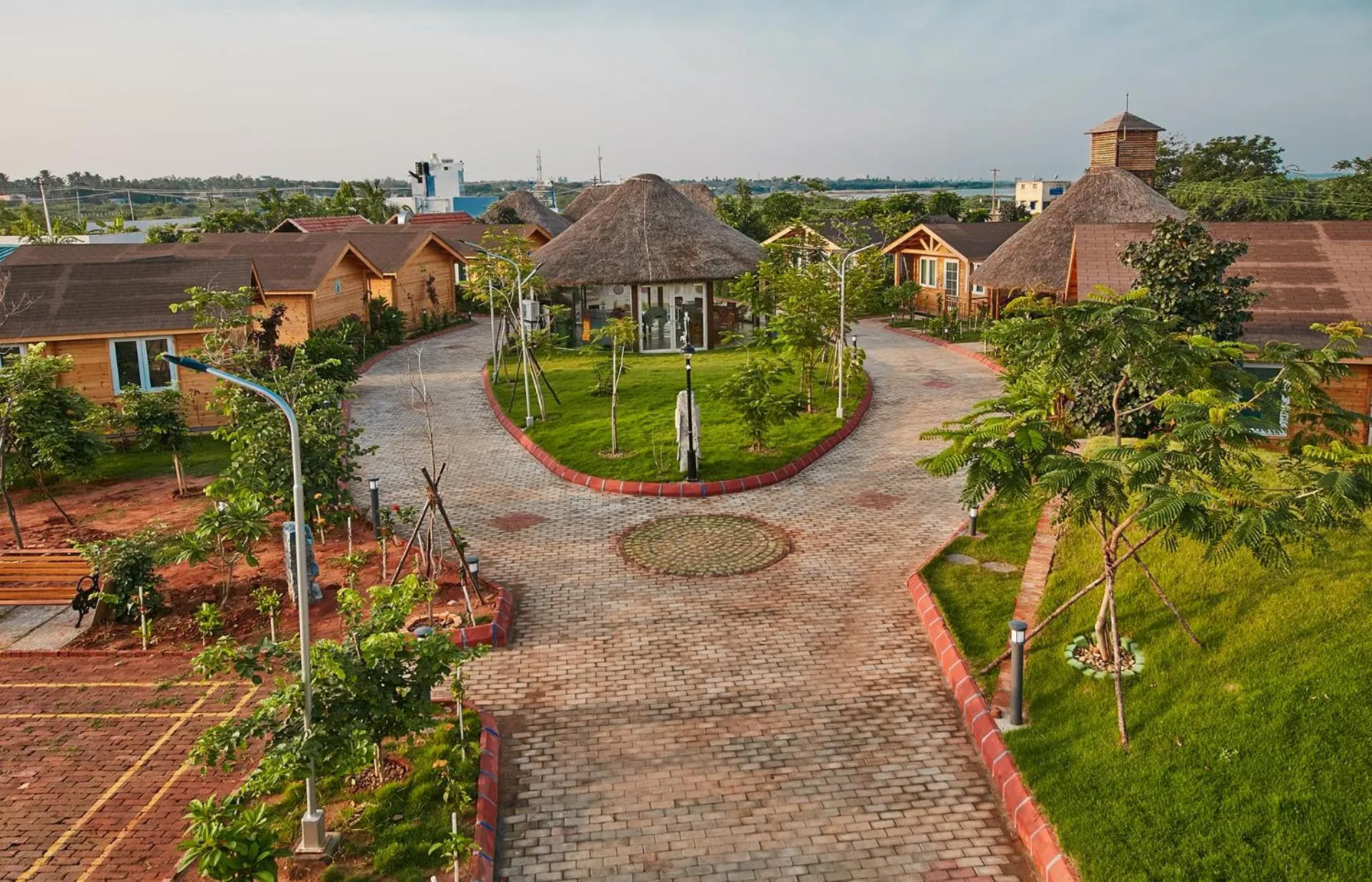 Property building in Bodhiwoods Resorts