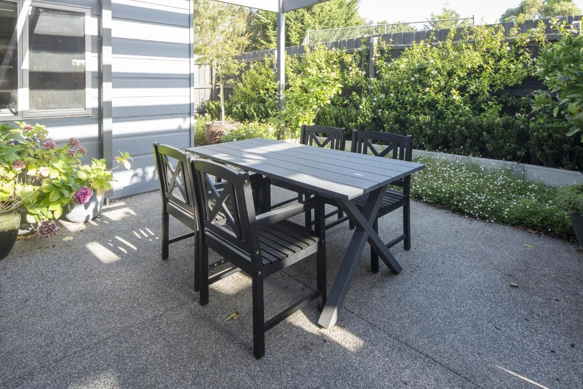 Patio in Mews Cottages