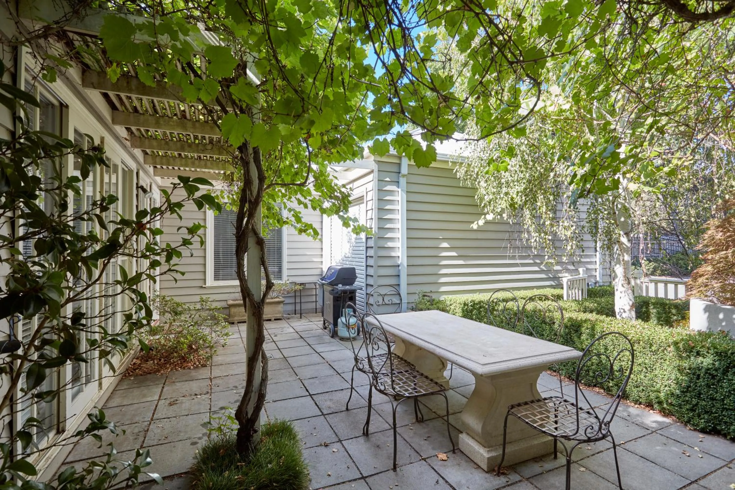 Patio in Mews Cottages