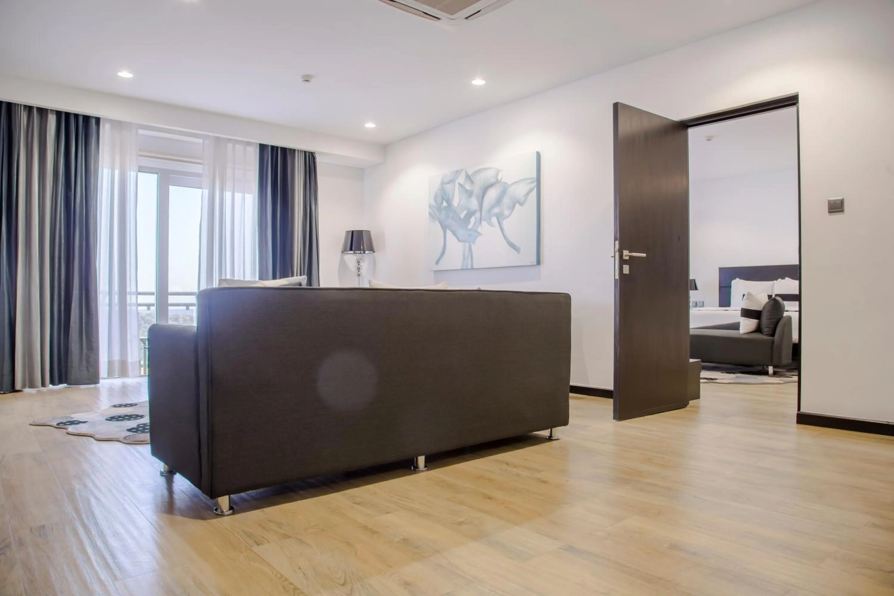 TV and multimedia, Bed in Amaryllis Hotel Blantyre