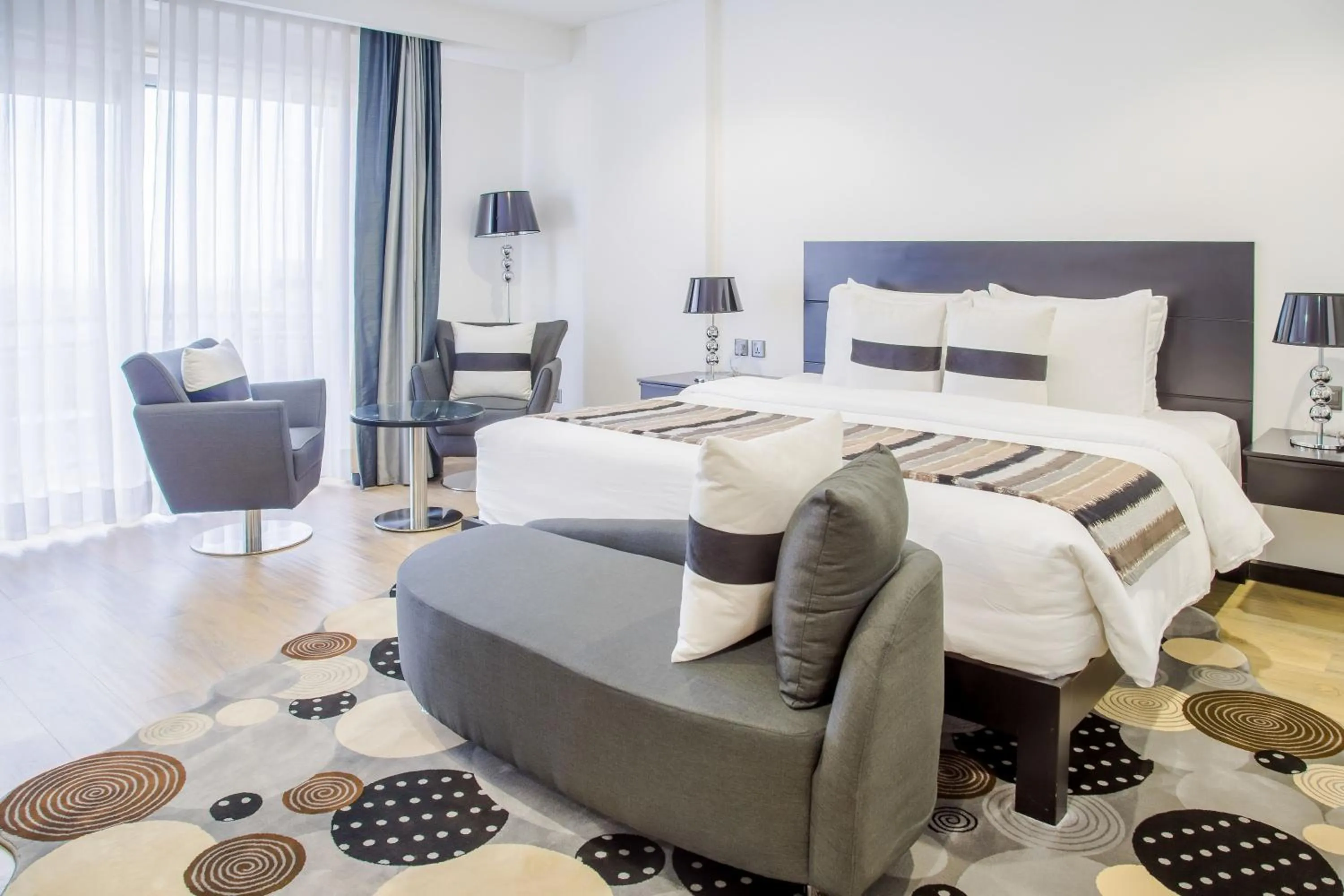 Bed in Amaryllis Hotel Blantyre