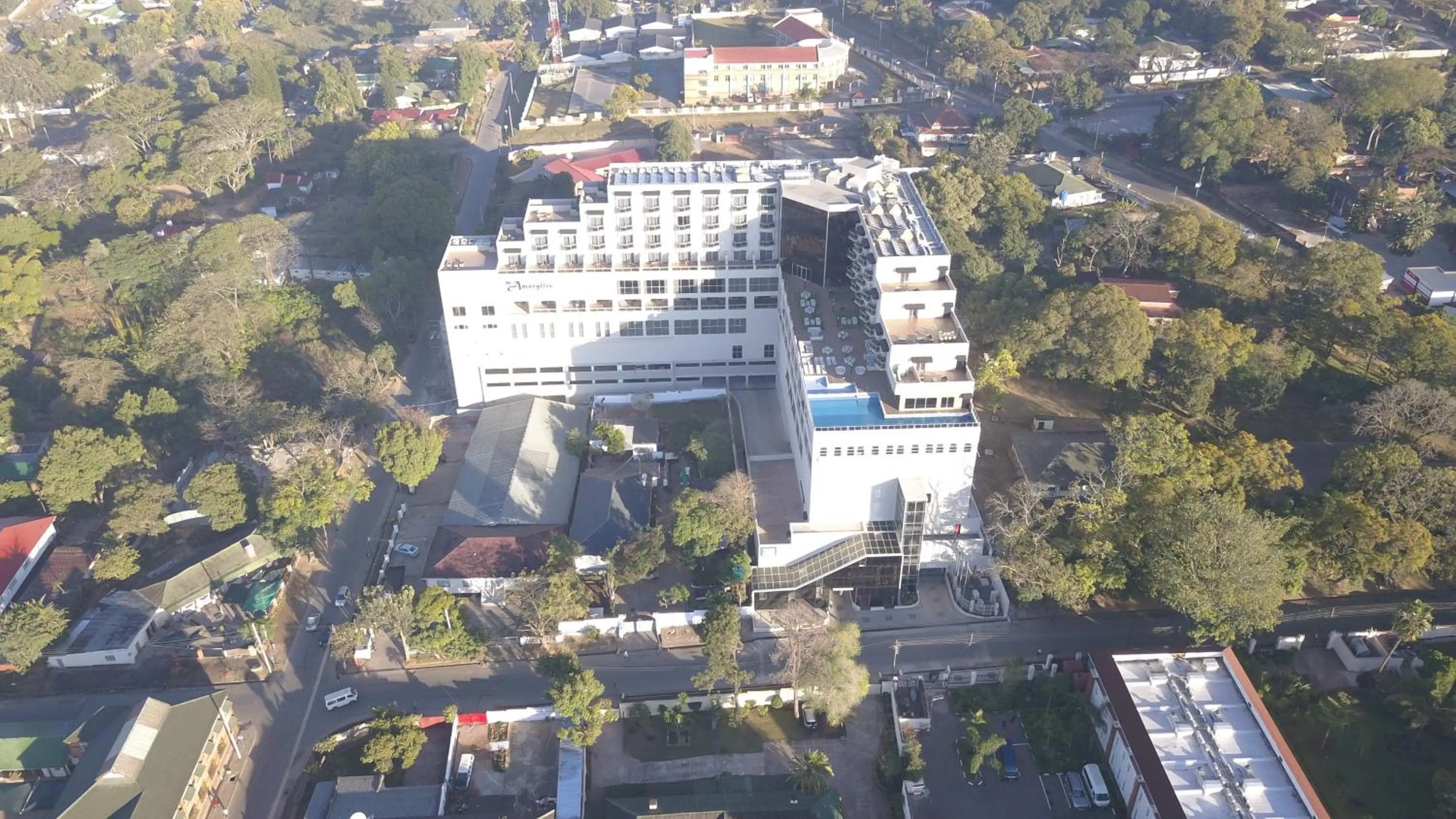 Property building in Amaryllis Hotel Blantyre