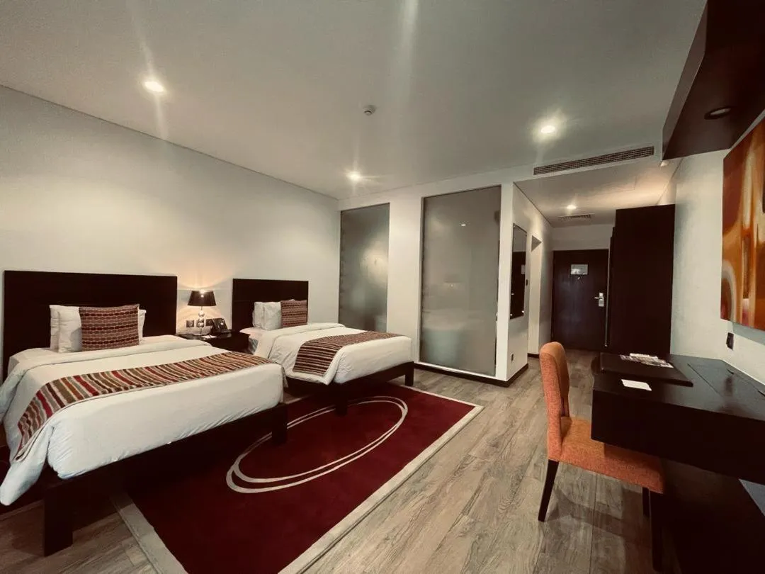 Bed in Amaryllis Hotel Blantyre