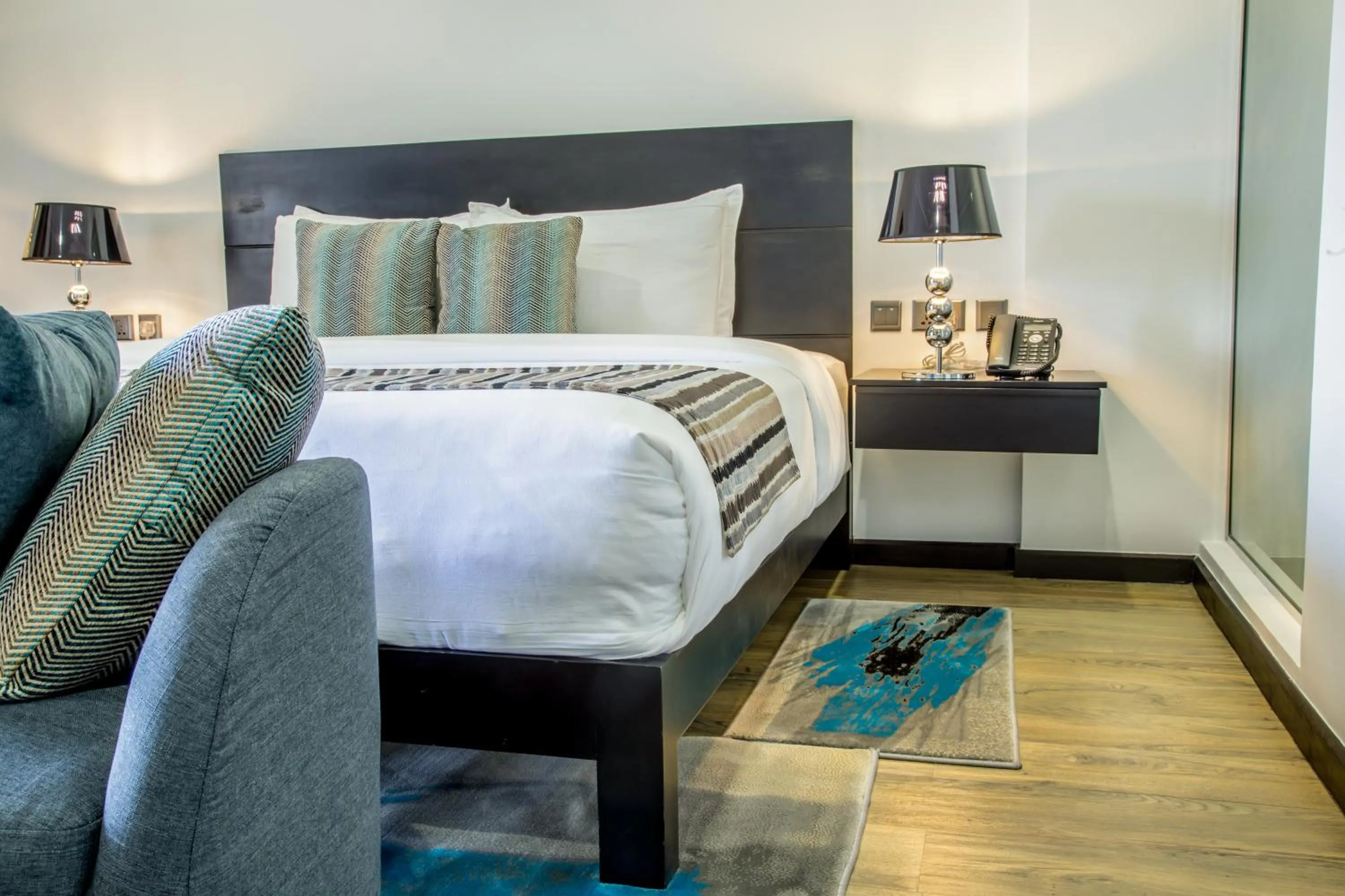 Bed in Amaryllis Hotel Blantyre