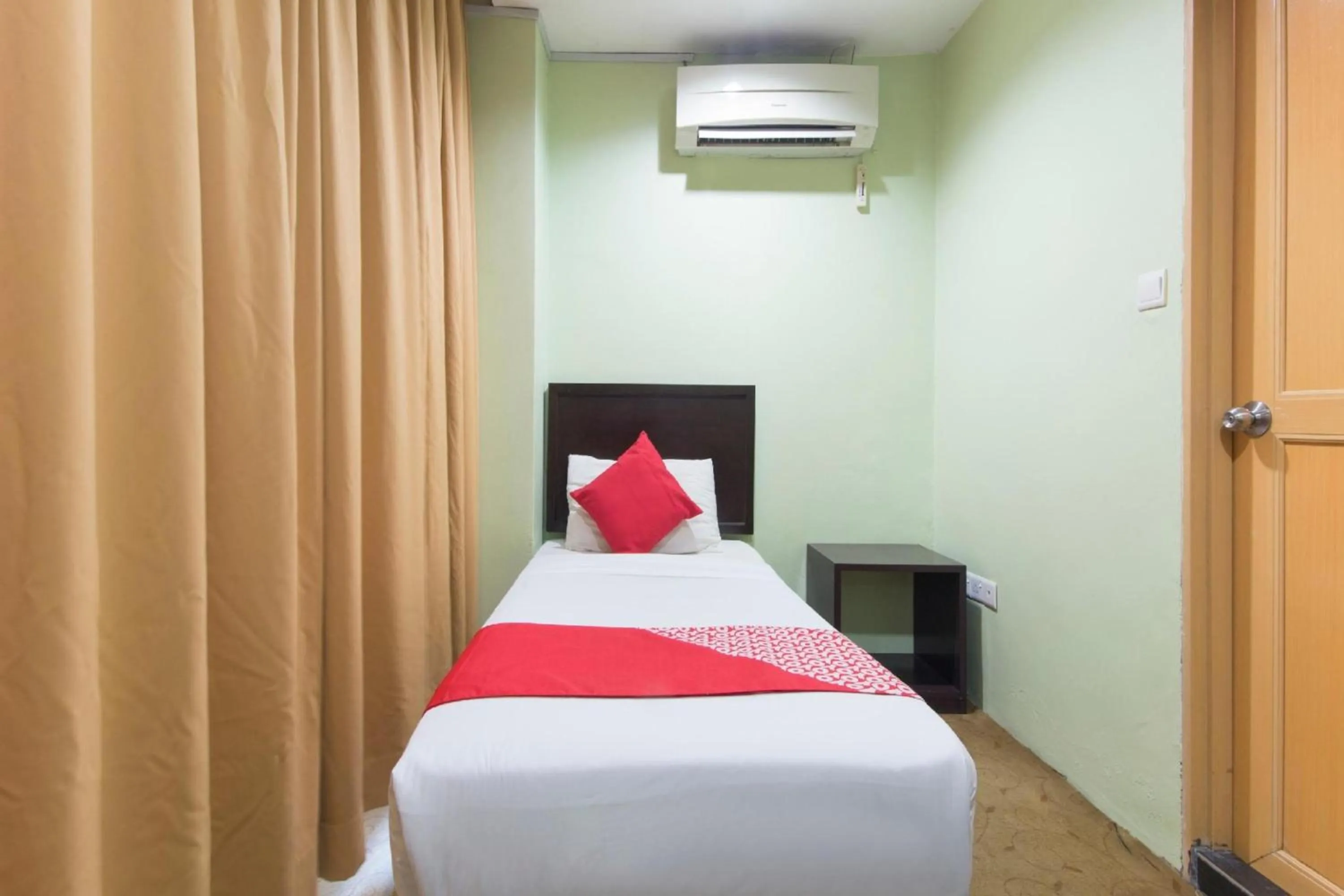 air conditioner, Bed in Amani Hotel