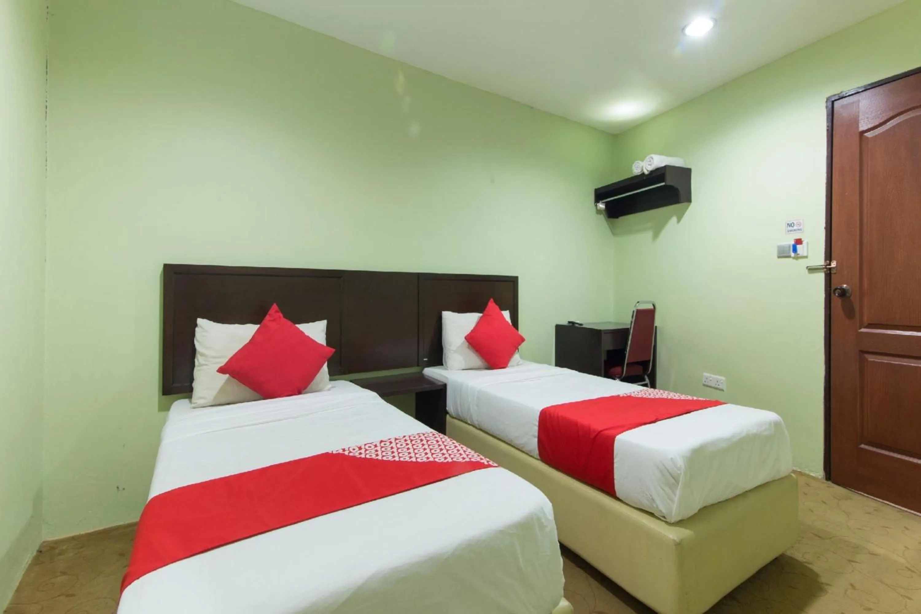 View (from property/room), Bed in Amani Hotel