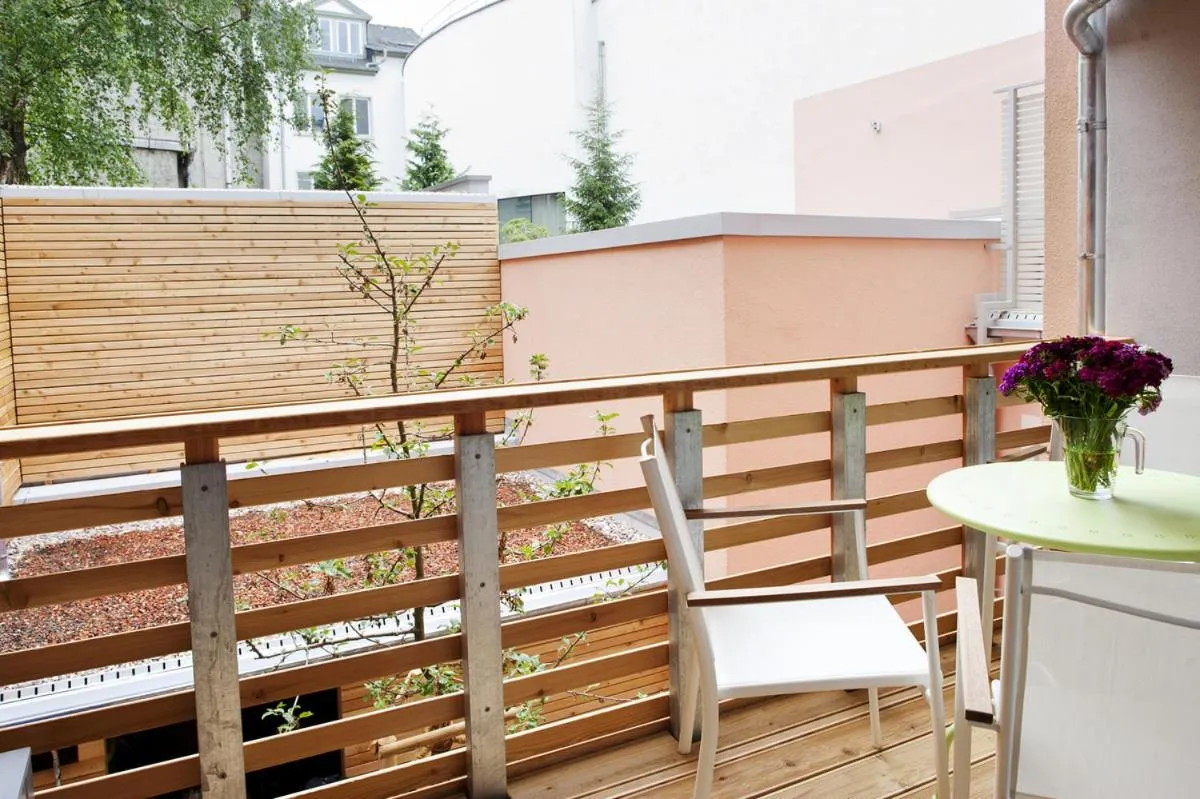 Balcony/Terrace in Familienhotel Weimar mit Ferienwohnungen