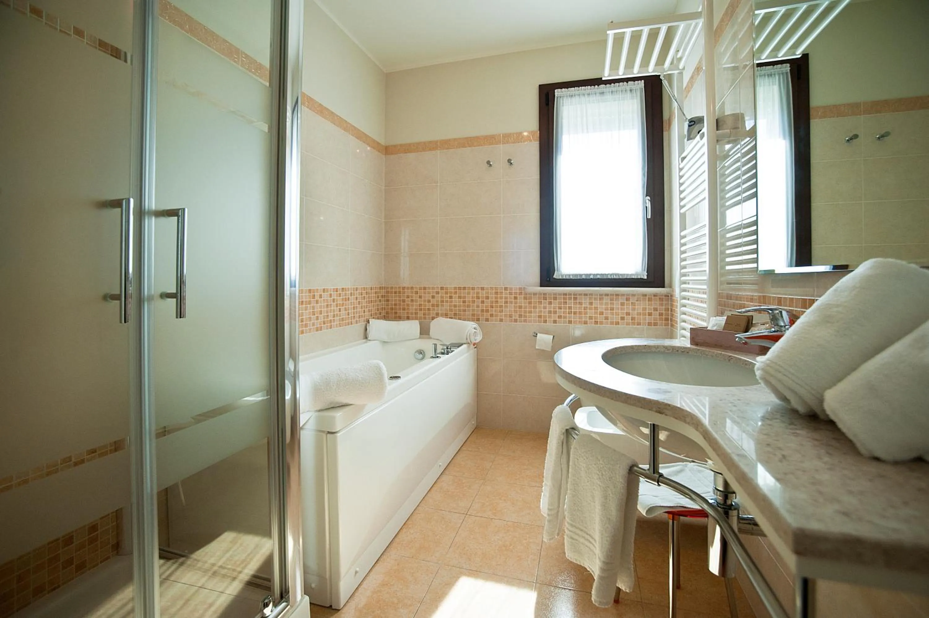 Bathroom in Appartamenti Villa Ancora
