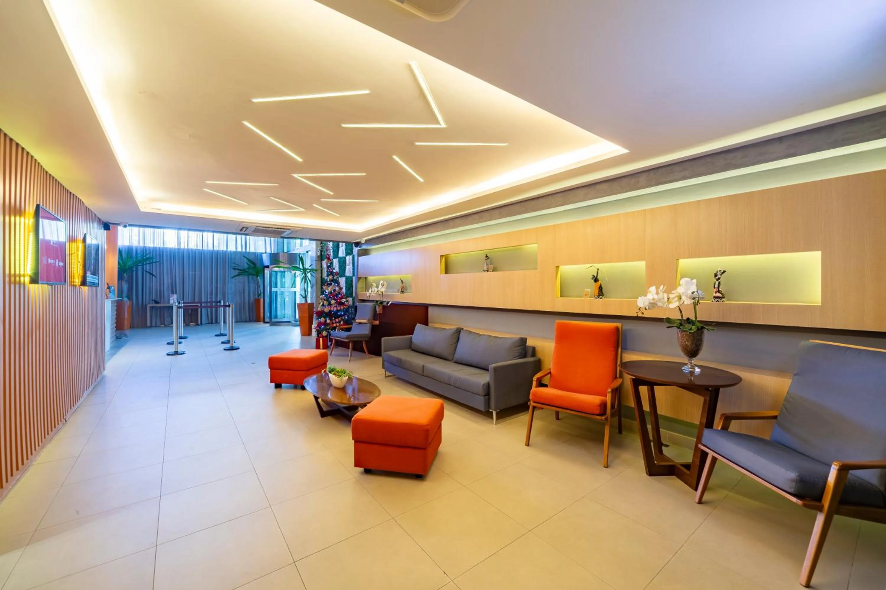 Seating area in Intercity Salvador