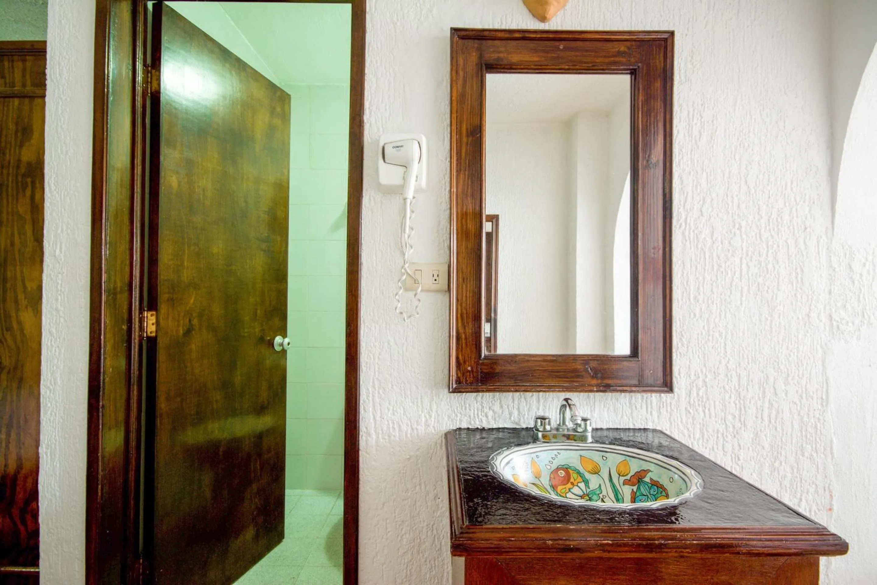 Bathroom in Capital O Hotel Central, Xalapa