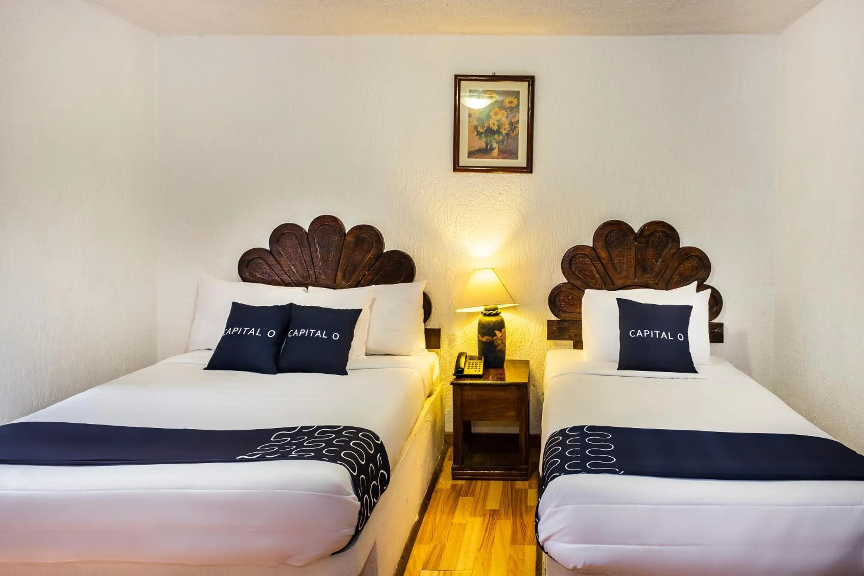 Bedroom, Bed in Capital O Hotel Central, Xalapa