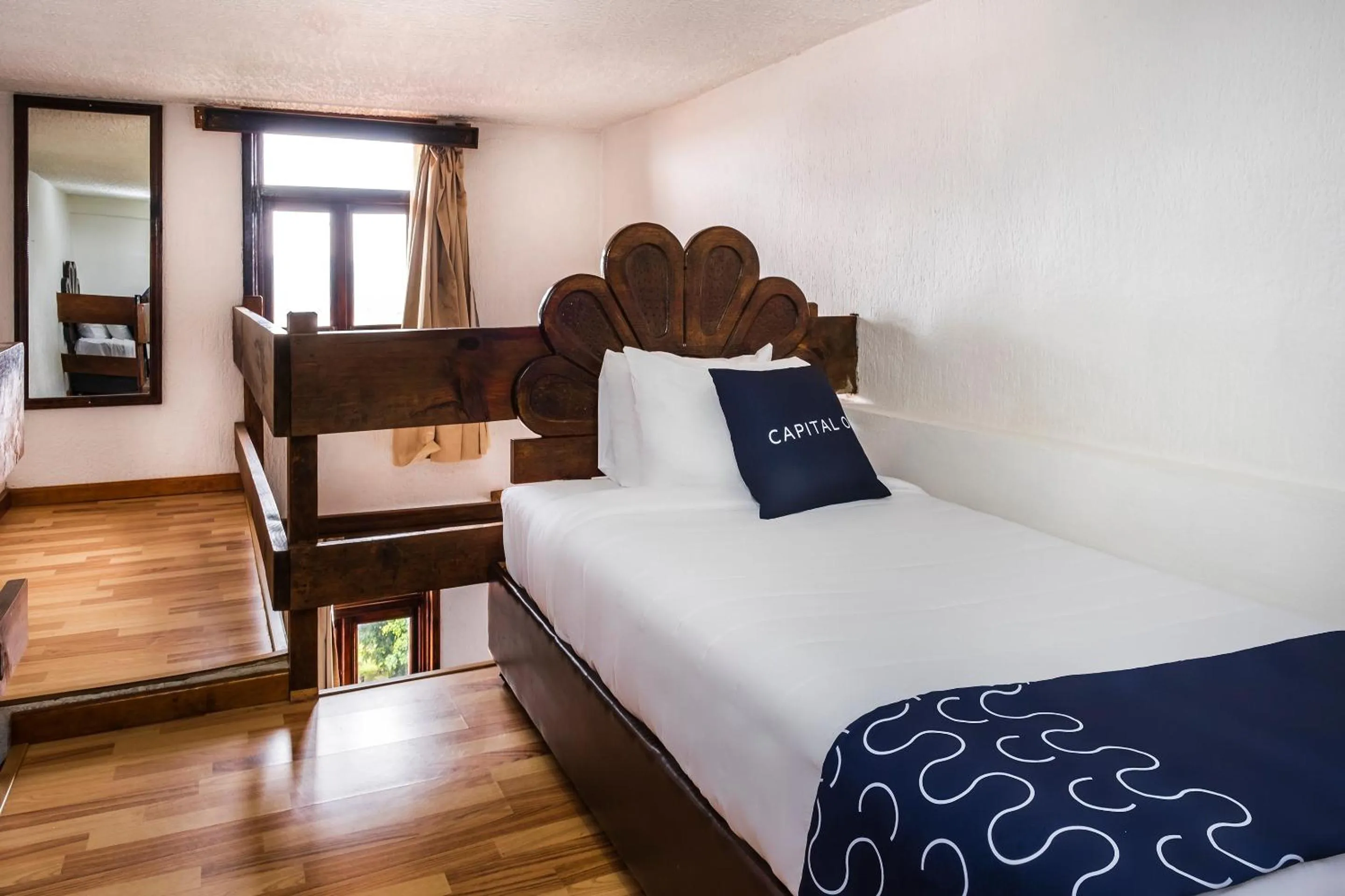 Bedroom, Bed in Capital O Hotel Central, Xalapa