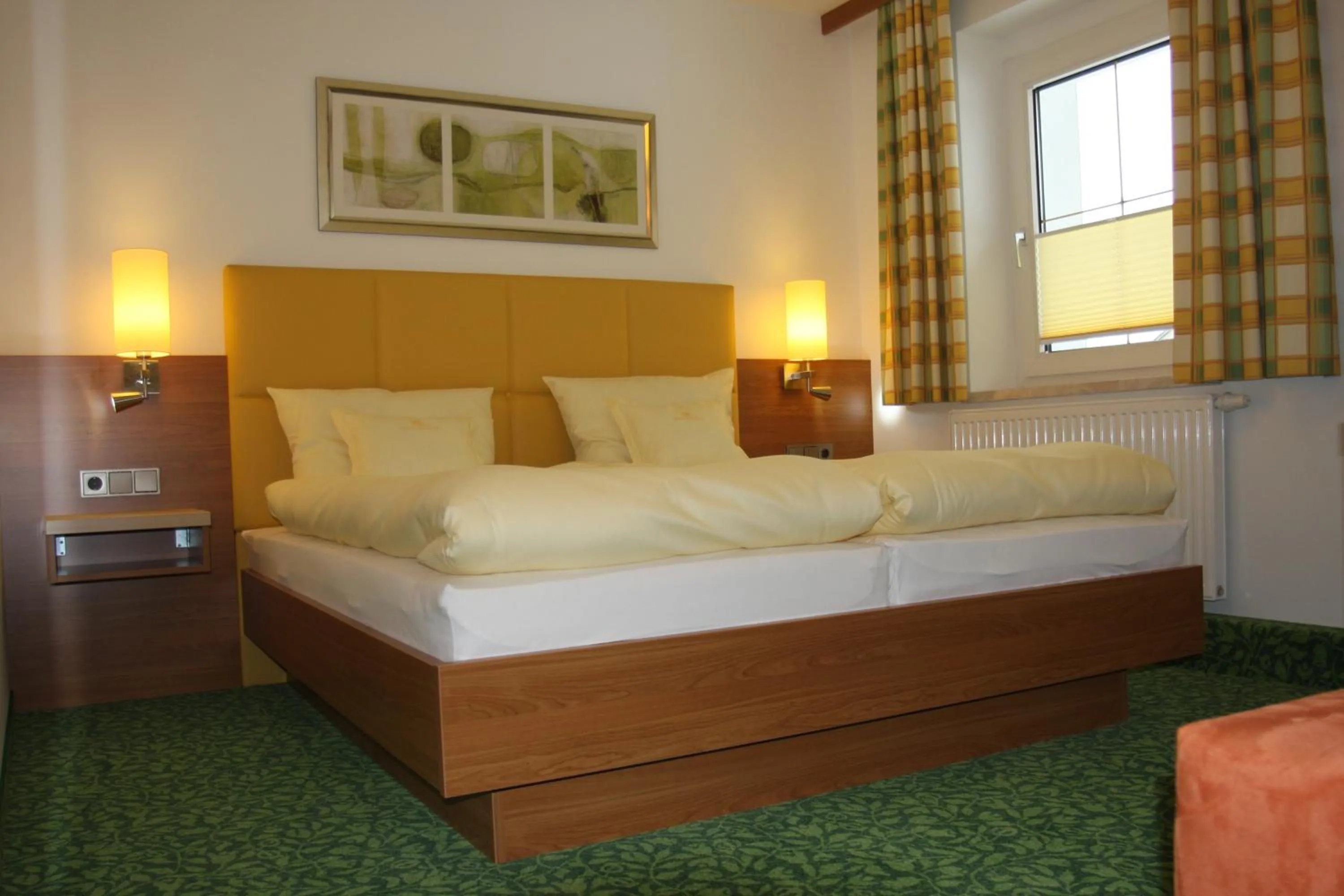 Photo of the whole room, Bed in Hotel Sonnenhof