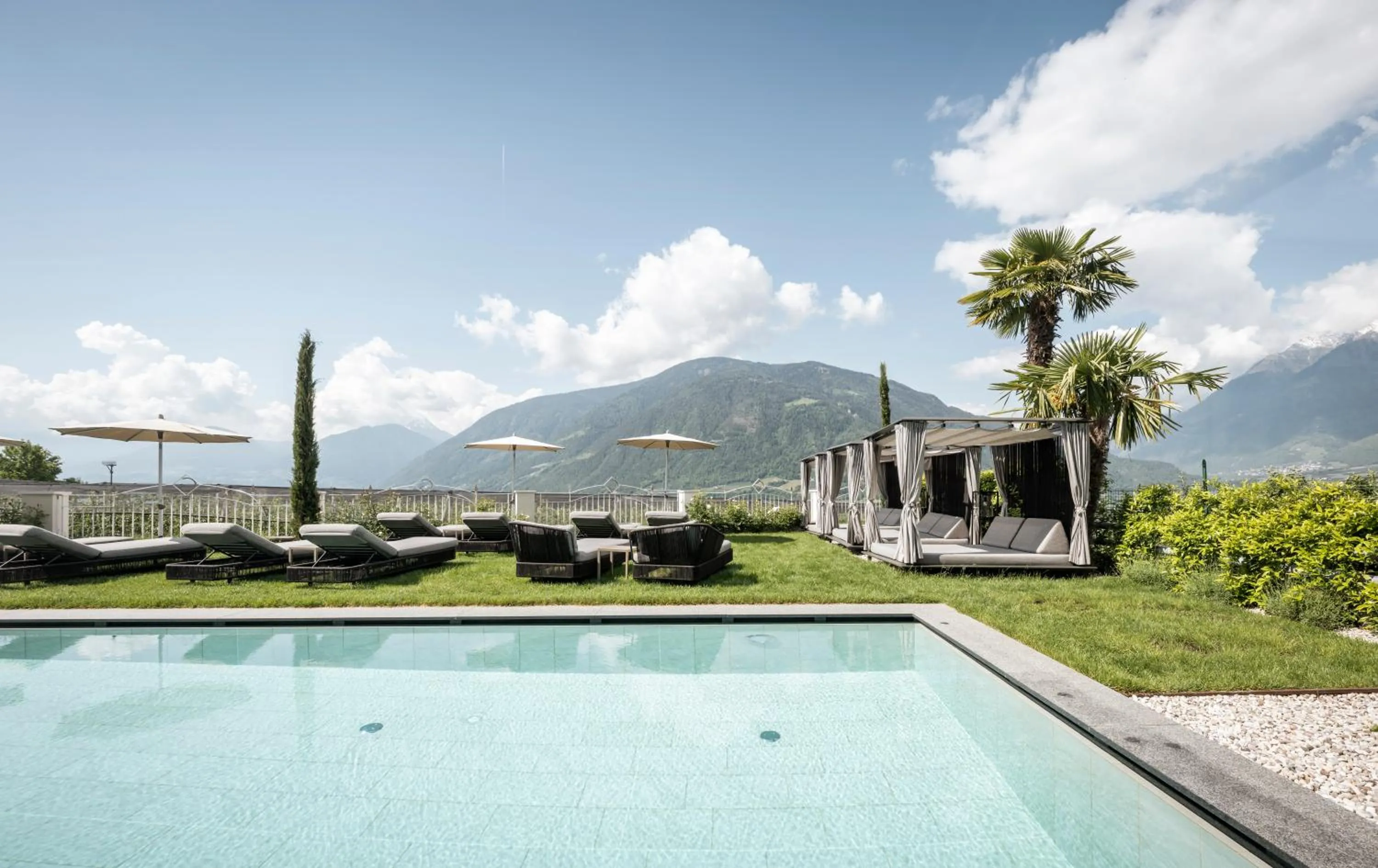 Swimming pool in Small & Beautiful Hotel Gnaid