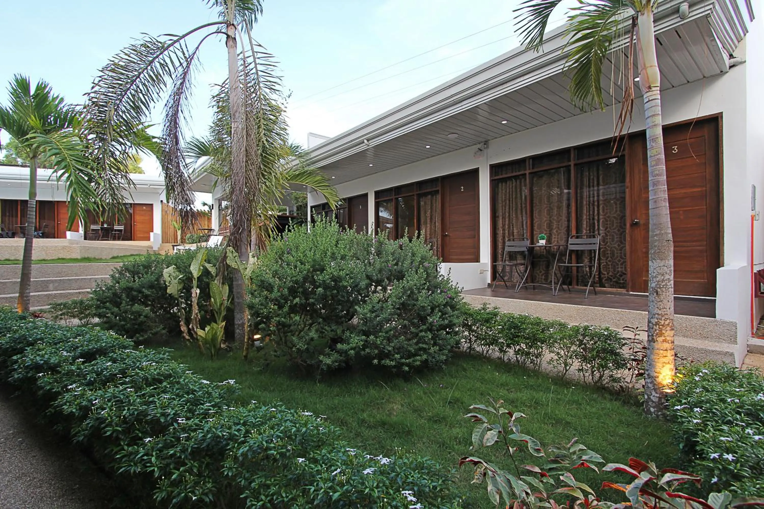 Garden view in Quest Villa