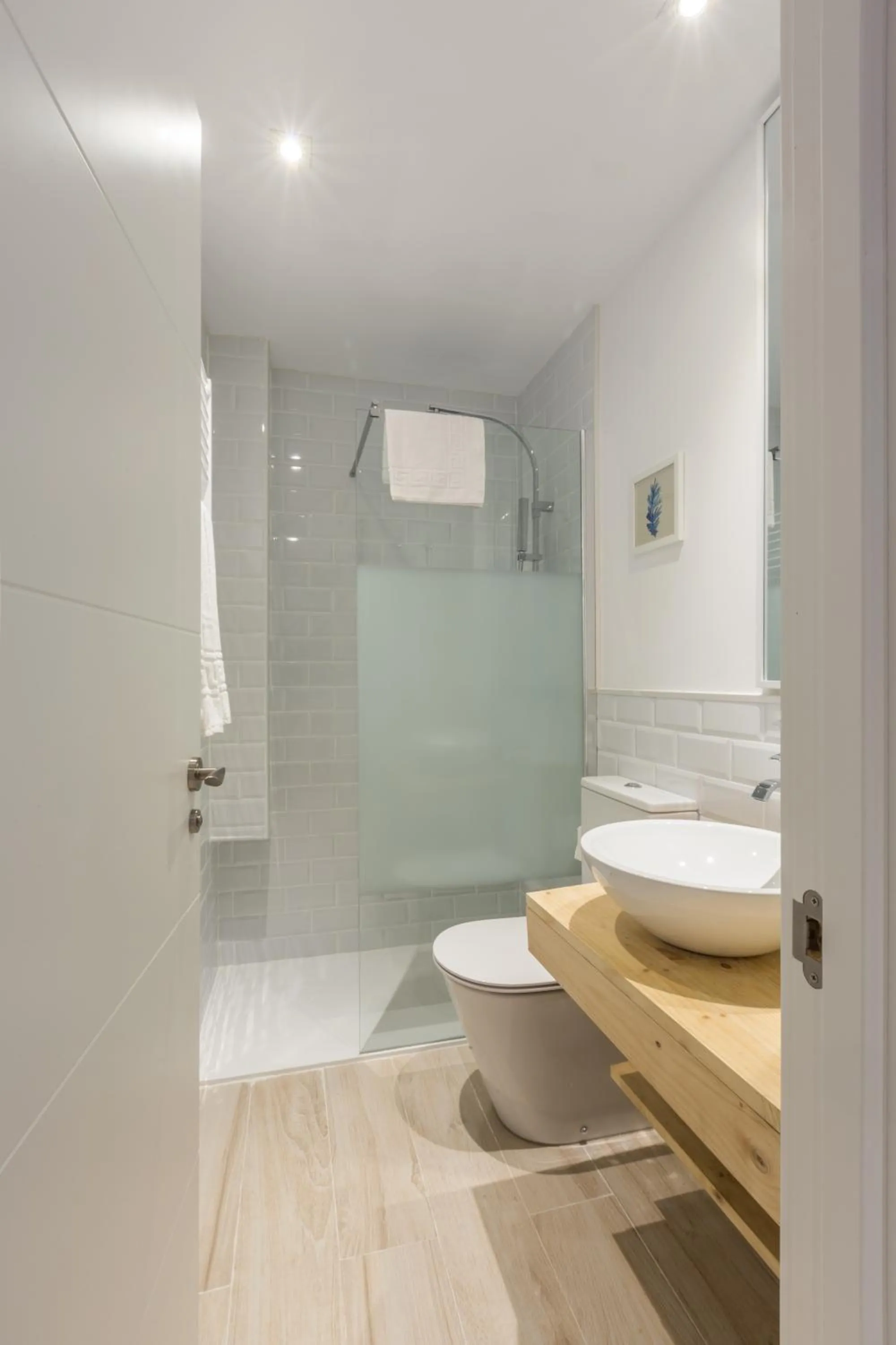 Shower in Horoko Apartments by gaiarooms