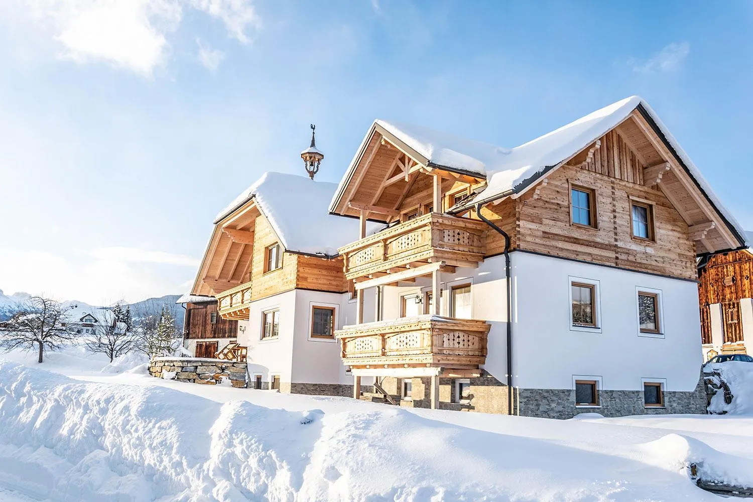 Property building in Biobauernhof Gast