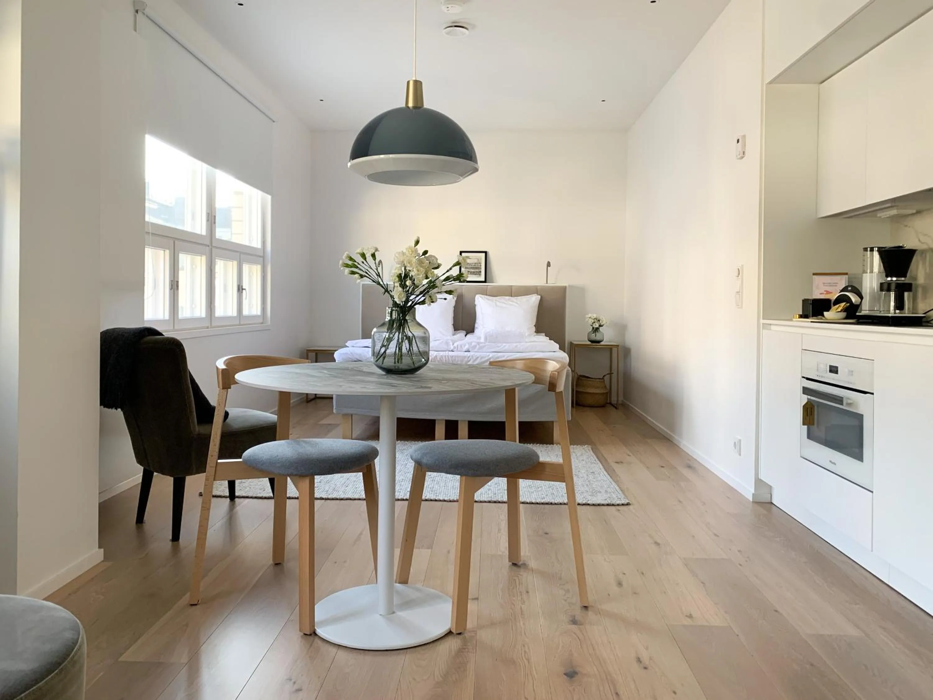 Bed in Bob W Helsinki Ullanlinna