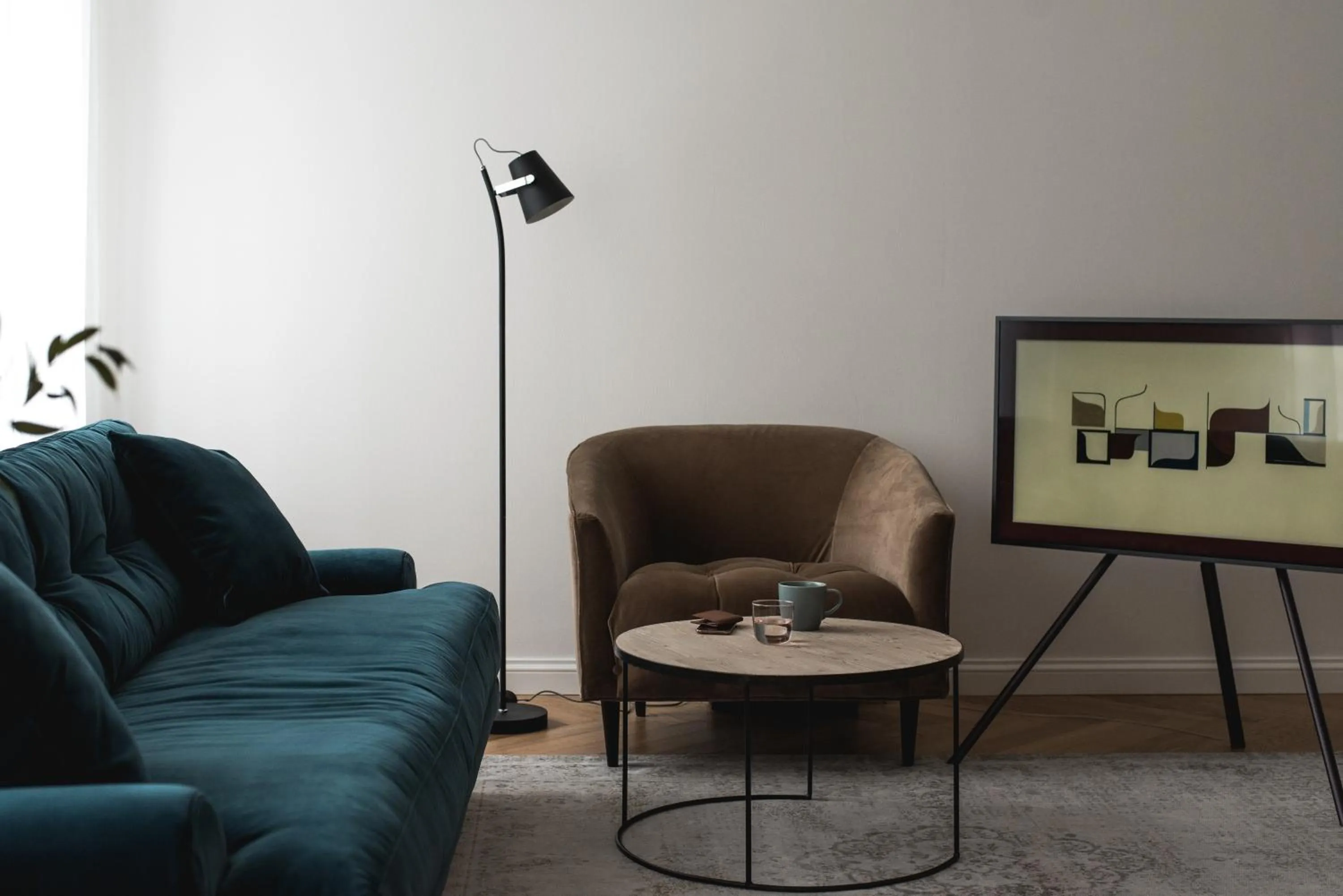 Living room in Bob W Helsinki Ullanlinna