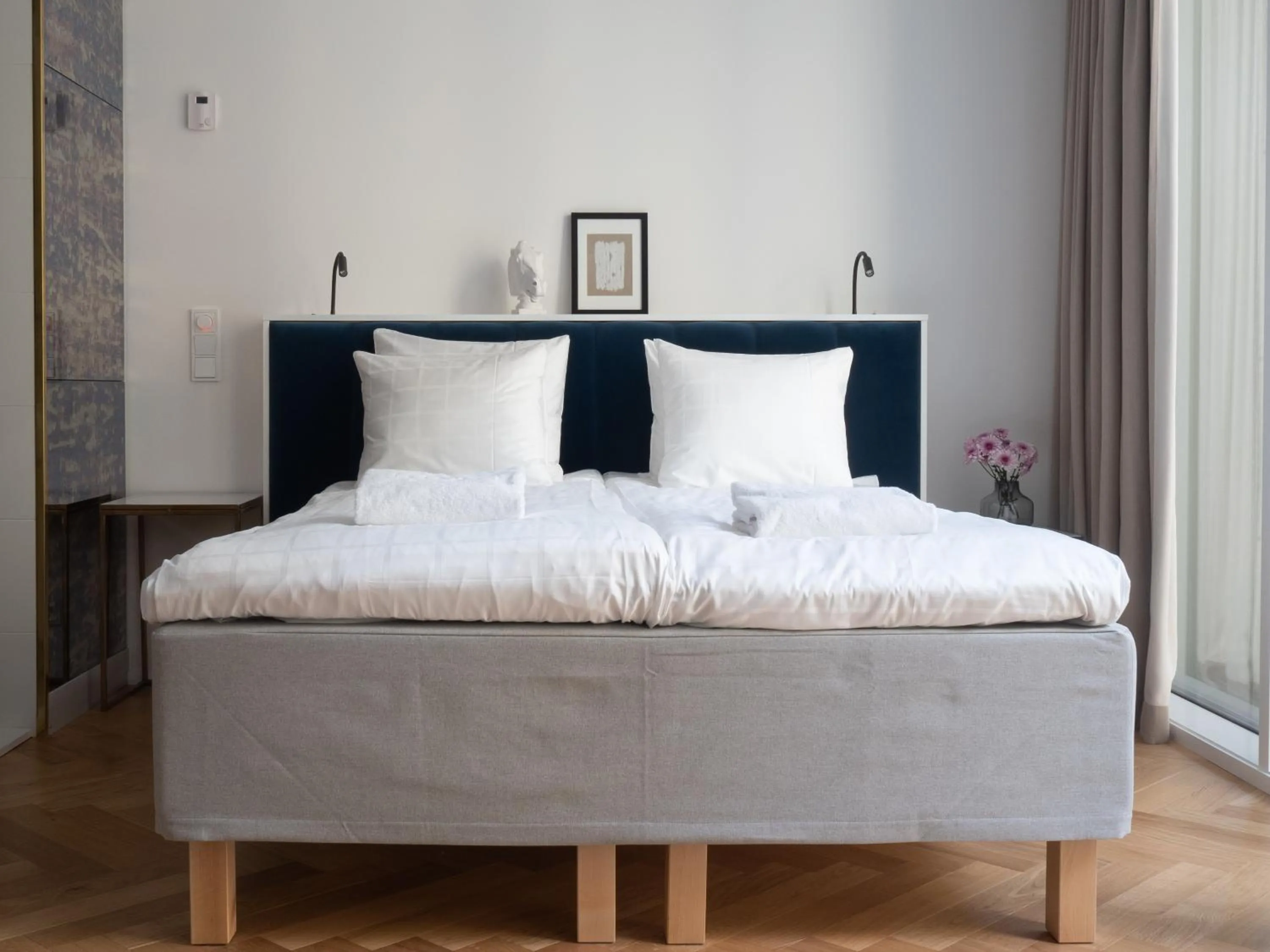 Bed in Bob W Helsinki Ullanlinna