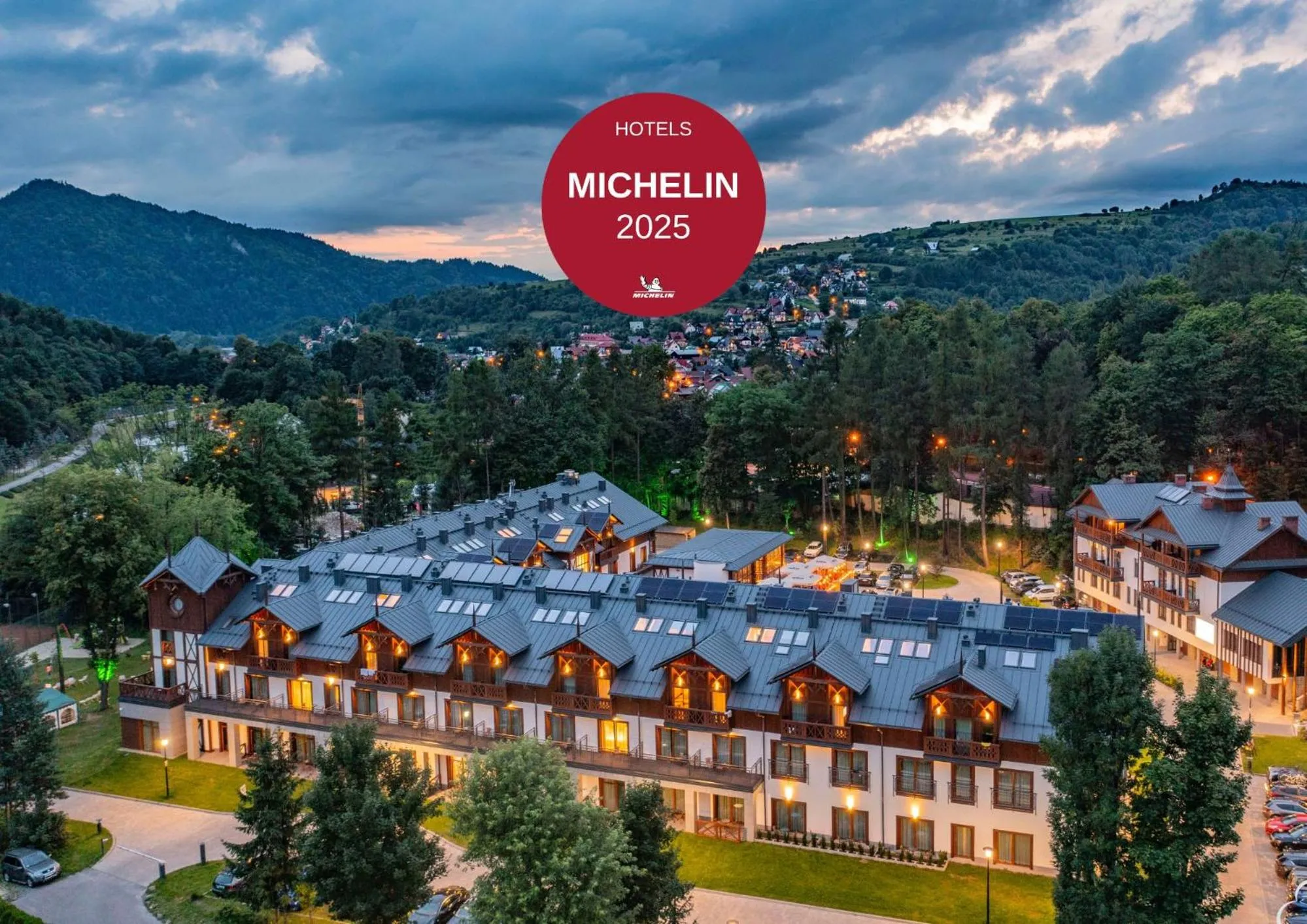 Property building in Szczawnica Park Resort & Spa