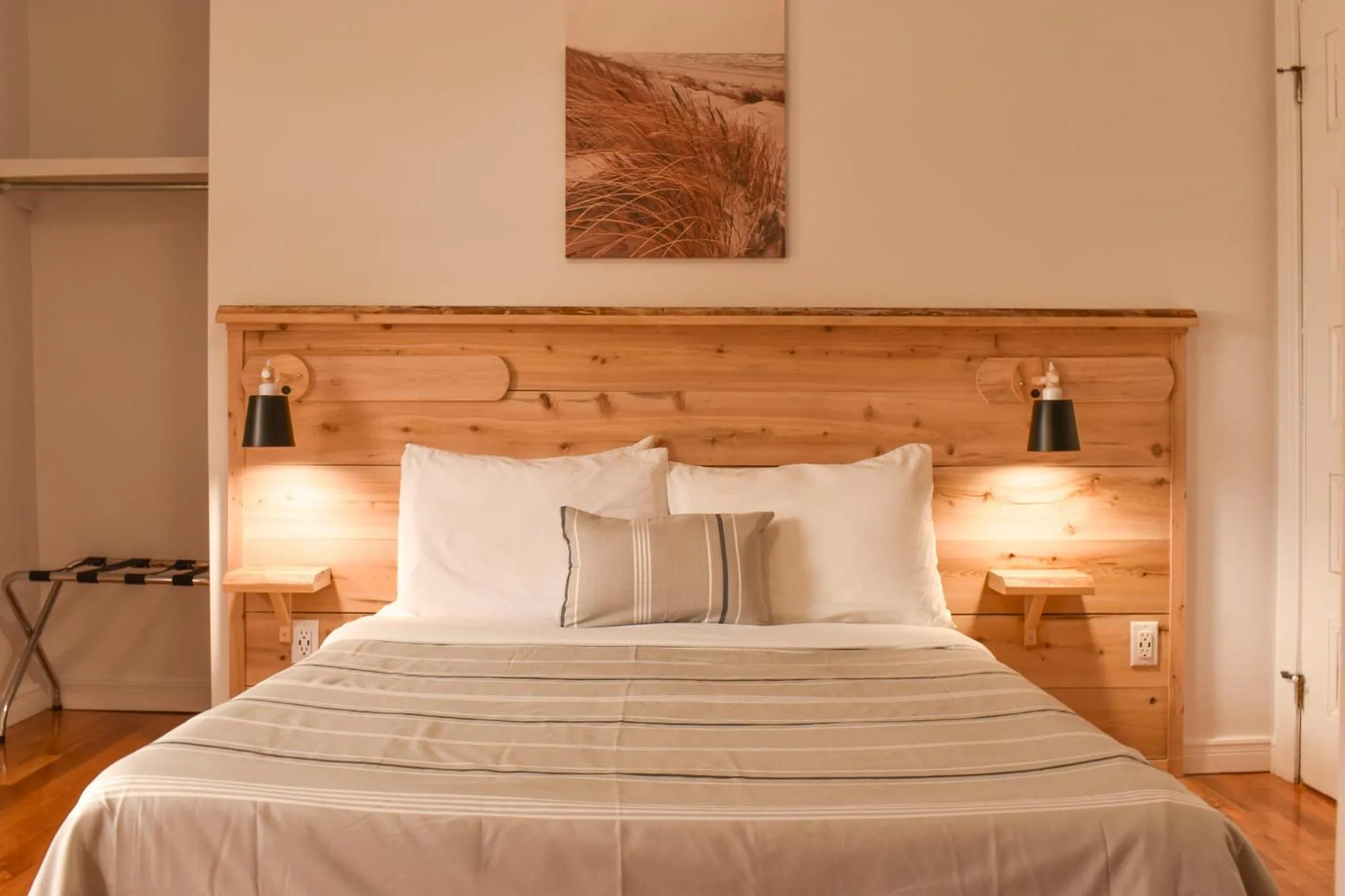 Bed in Complexe d'hébergement la Maison touristique Dugas