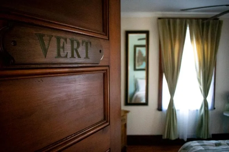 Bed in Complexe d'hébergement la Maison touristique Dugas