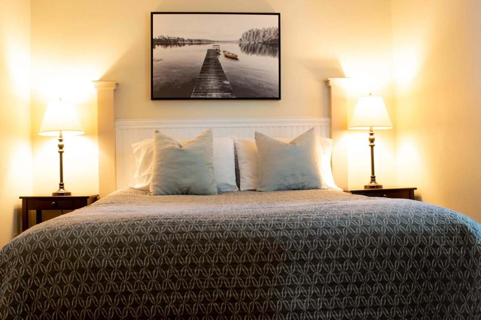 Bed in Complexe d'hébergement la Maison touristique Dugas