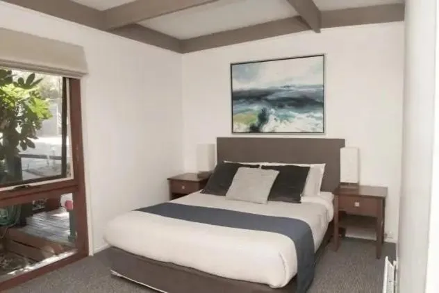 Bed in Aireys Inlet Getaway