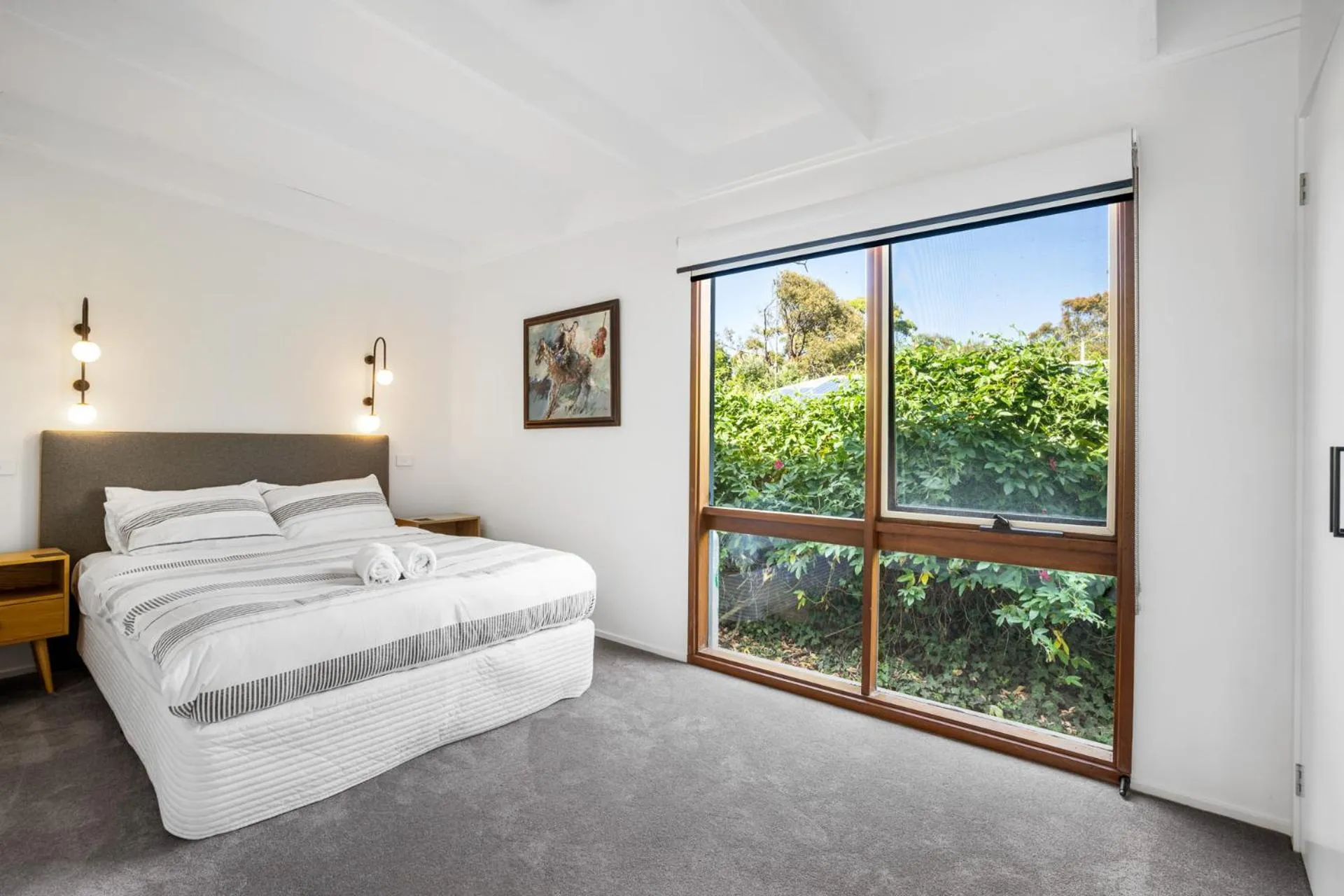 Bed in Aireys Inlet Getaway