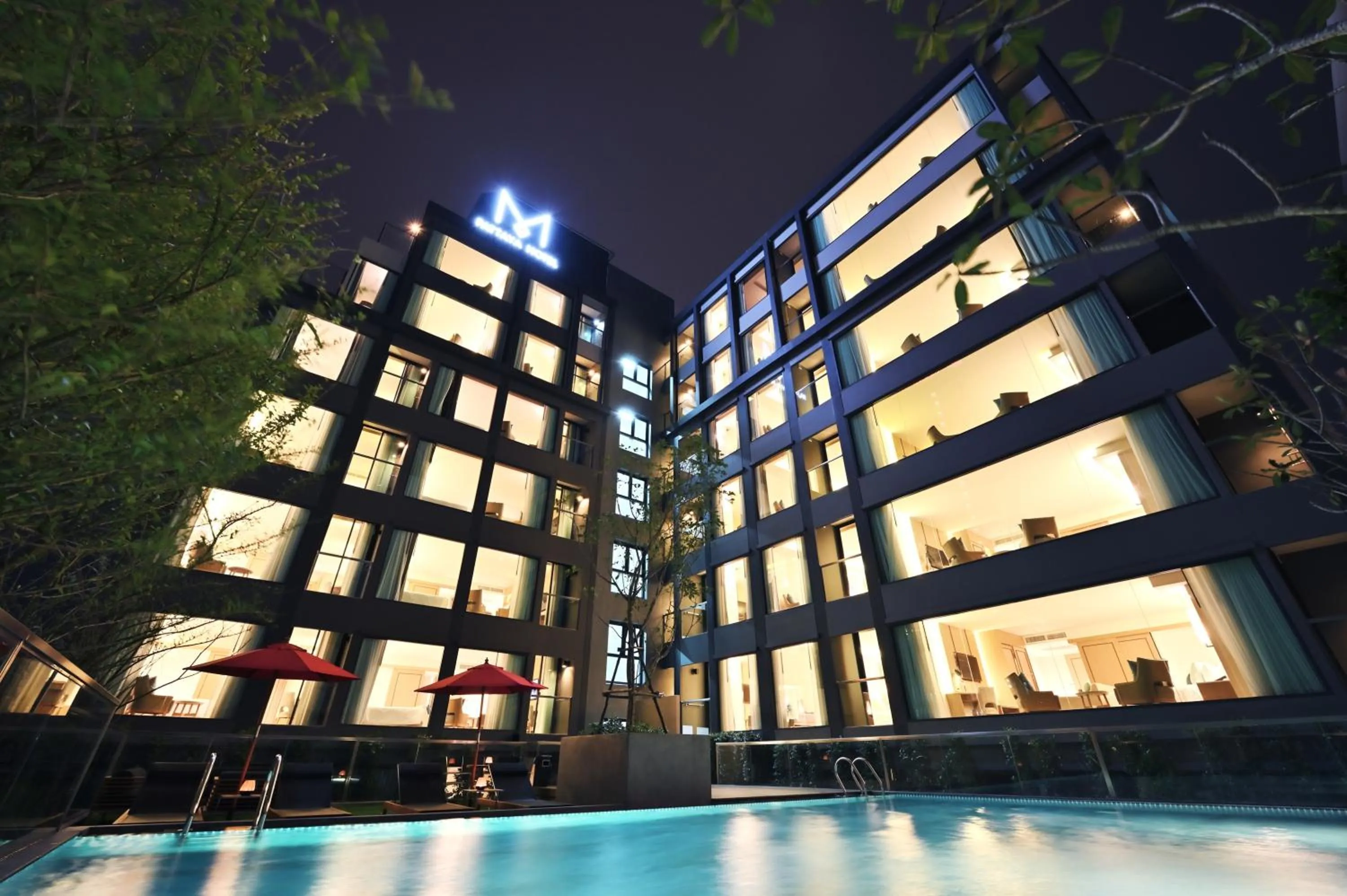 Property building in M Pattaya Hotel - SHA Extra Plus