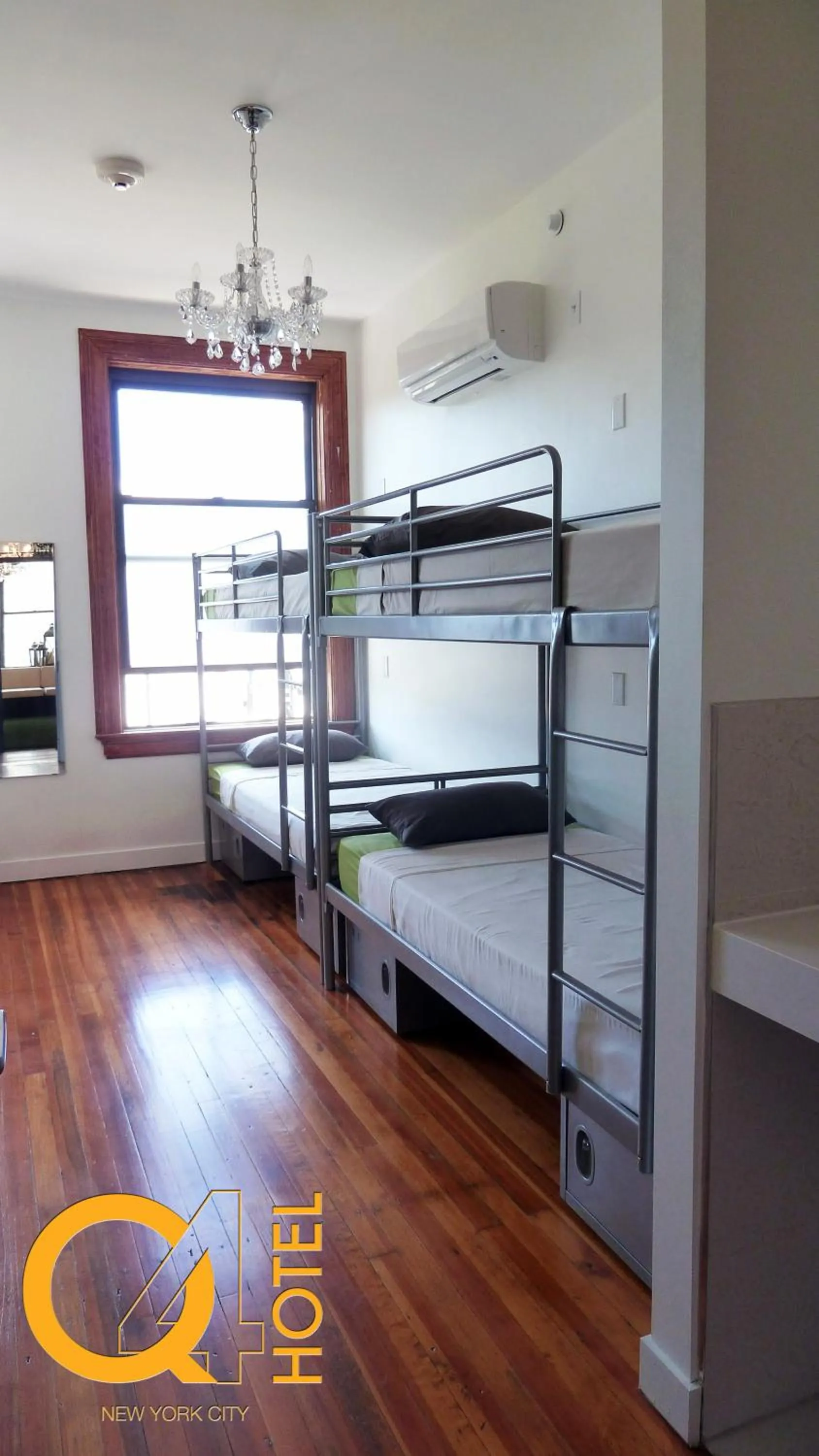 Bed in Q4 Hotel and Hostel