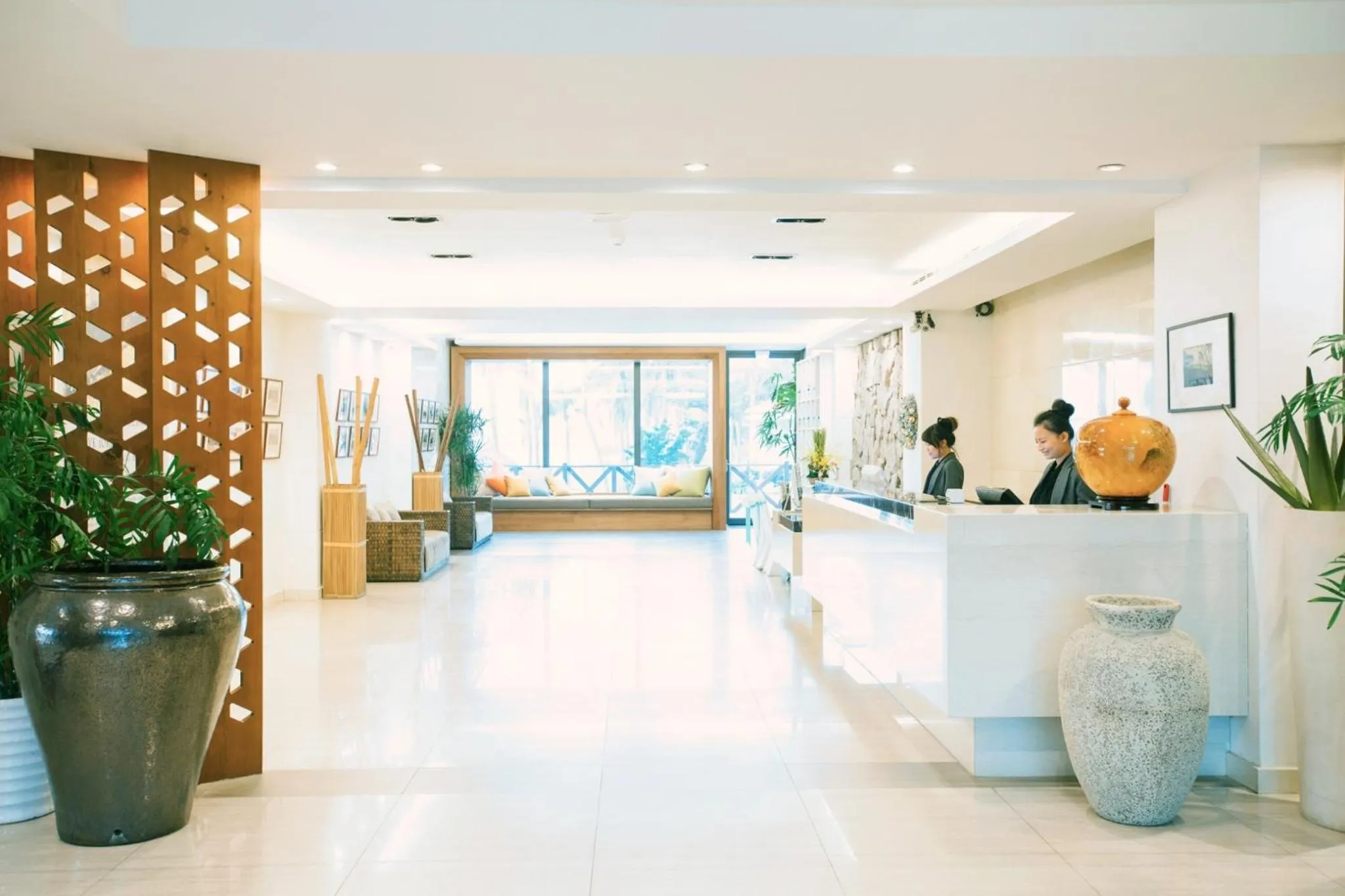 Staff in Sunset Beach Resort