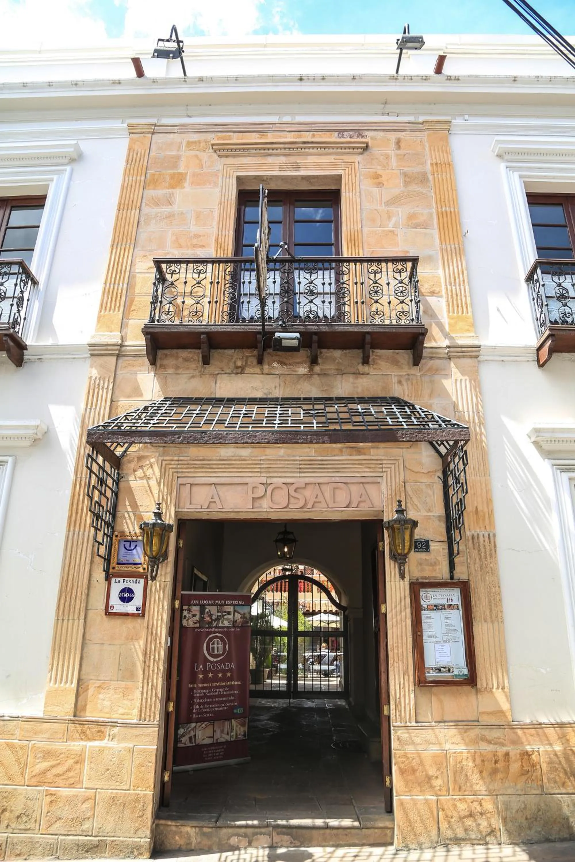 Facade/entrance in Hotel Boutique La Posada